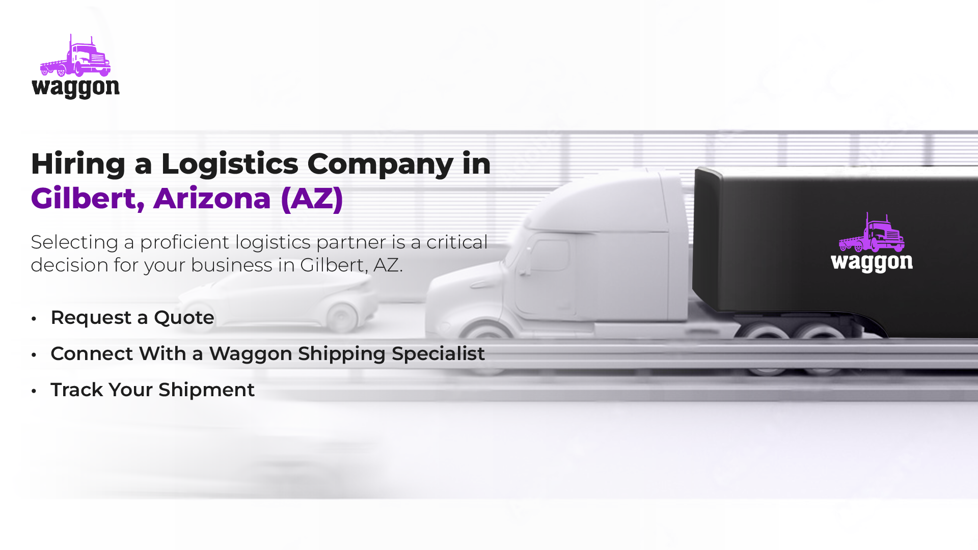 Hiring A Logistics Company in Gilbert, Arizona (AZ)