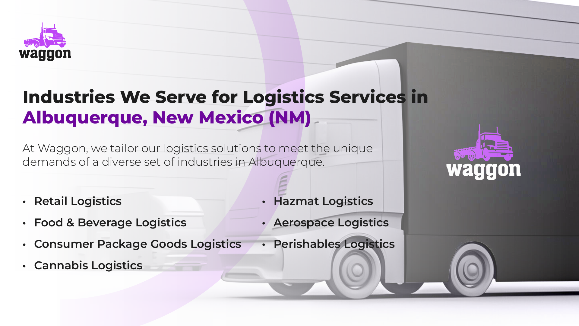 Industries We Serve for Logistics Services in Albuquerque, New Mexico (NM)