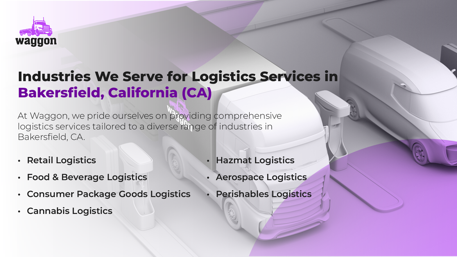 Industries We Serve for Logistics Services in Bakersfield, California (CA)