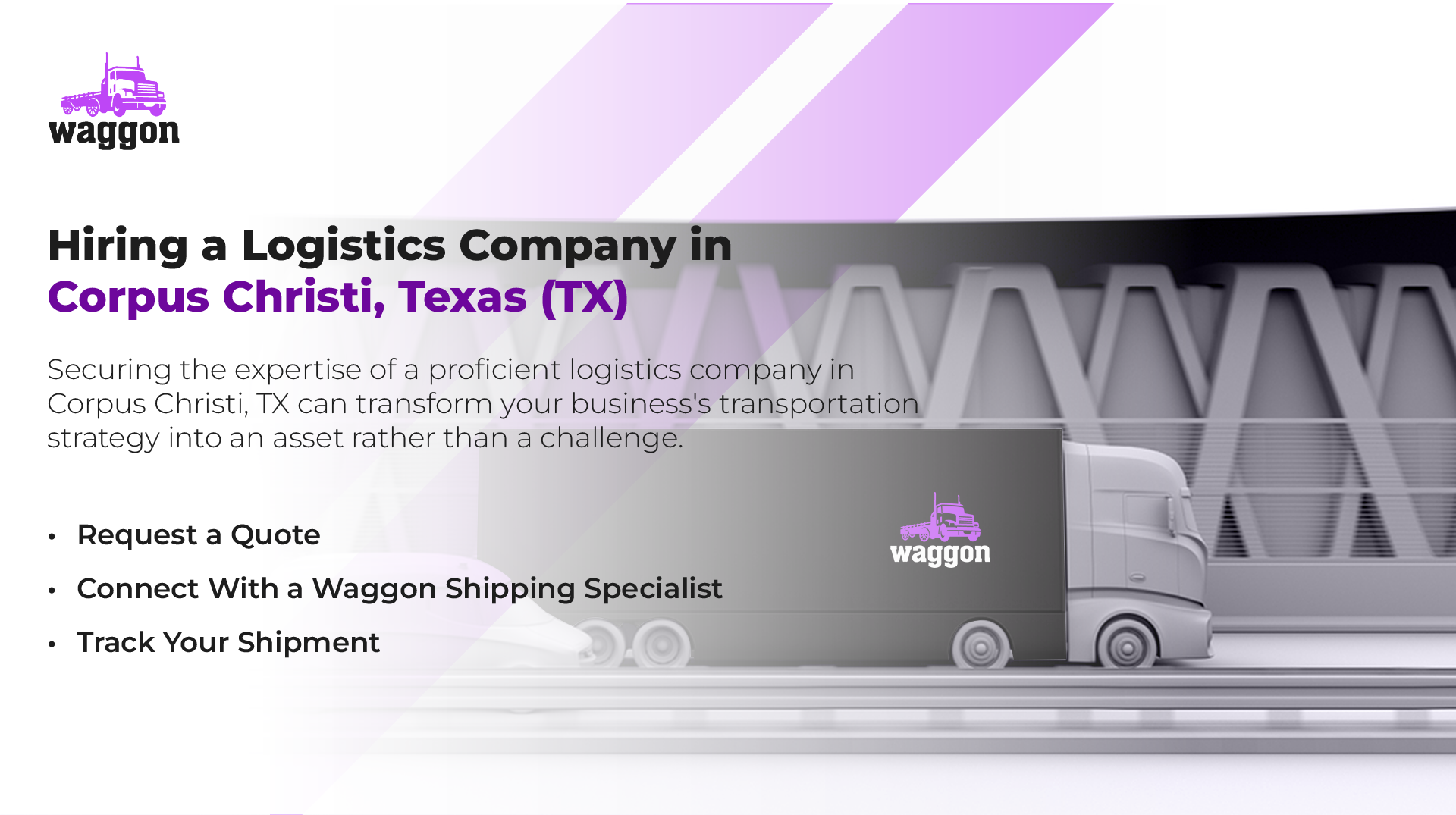 Hiring A Logistics Company in Corpus Christi, Texas (TX)