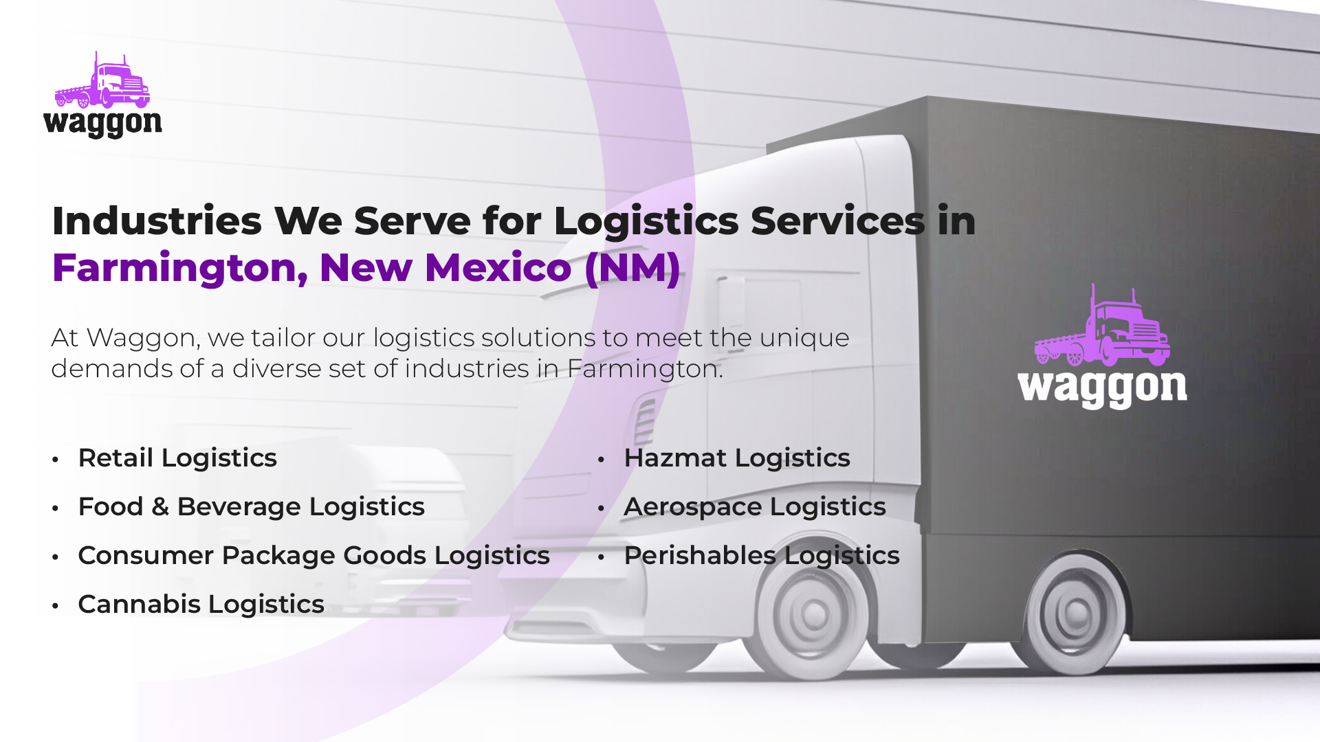 Industries We Serve for Logistics Services in Farmington, New Mexico (NM)