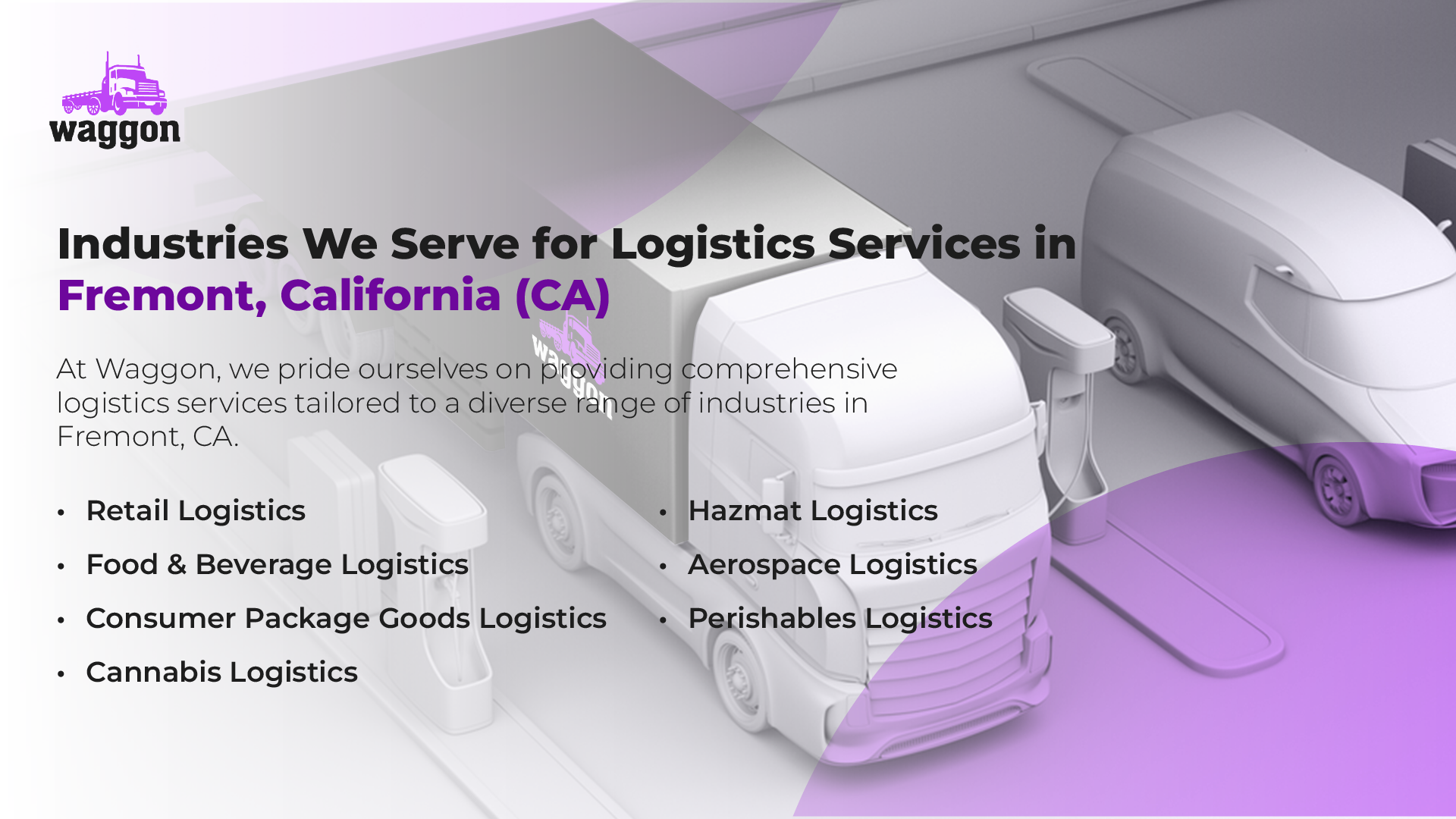 Industries We Serve for Logistics Services in Fremont, California (CA)