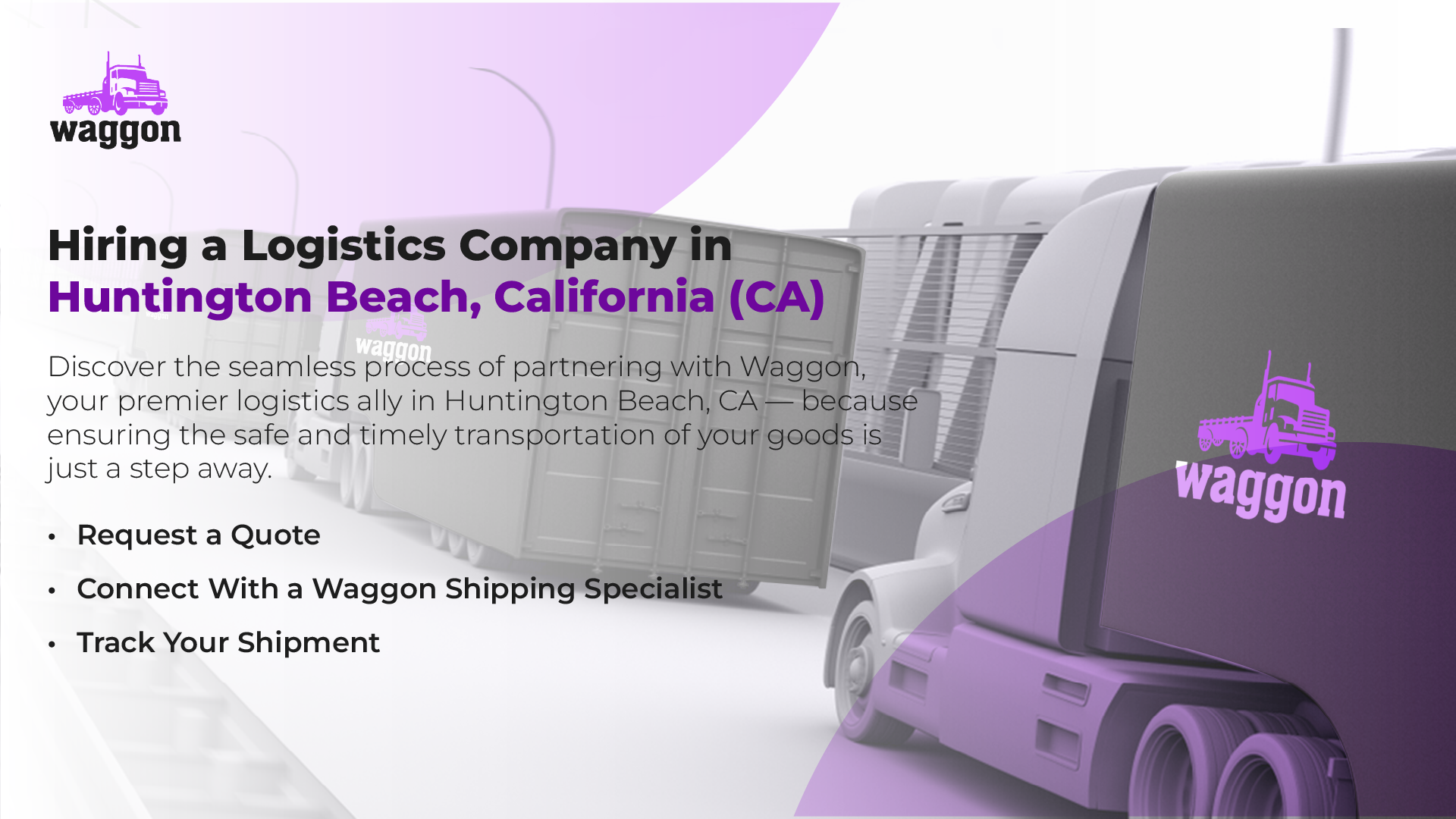 Hiring a Logistics Company in Huntington Beach, California (CA)