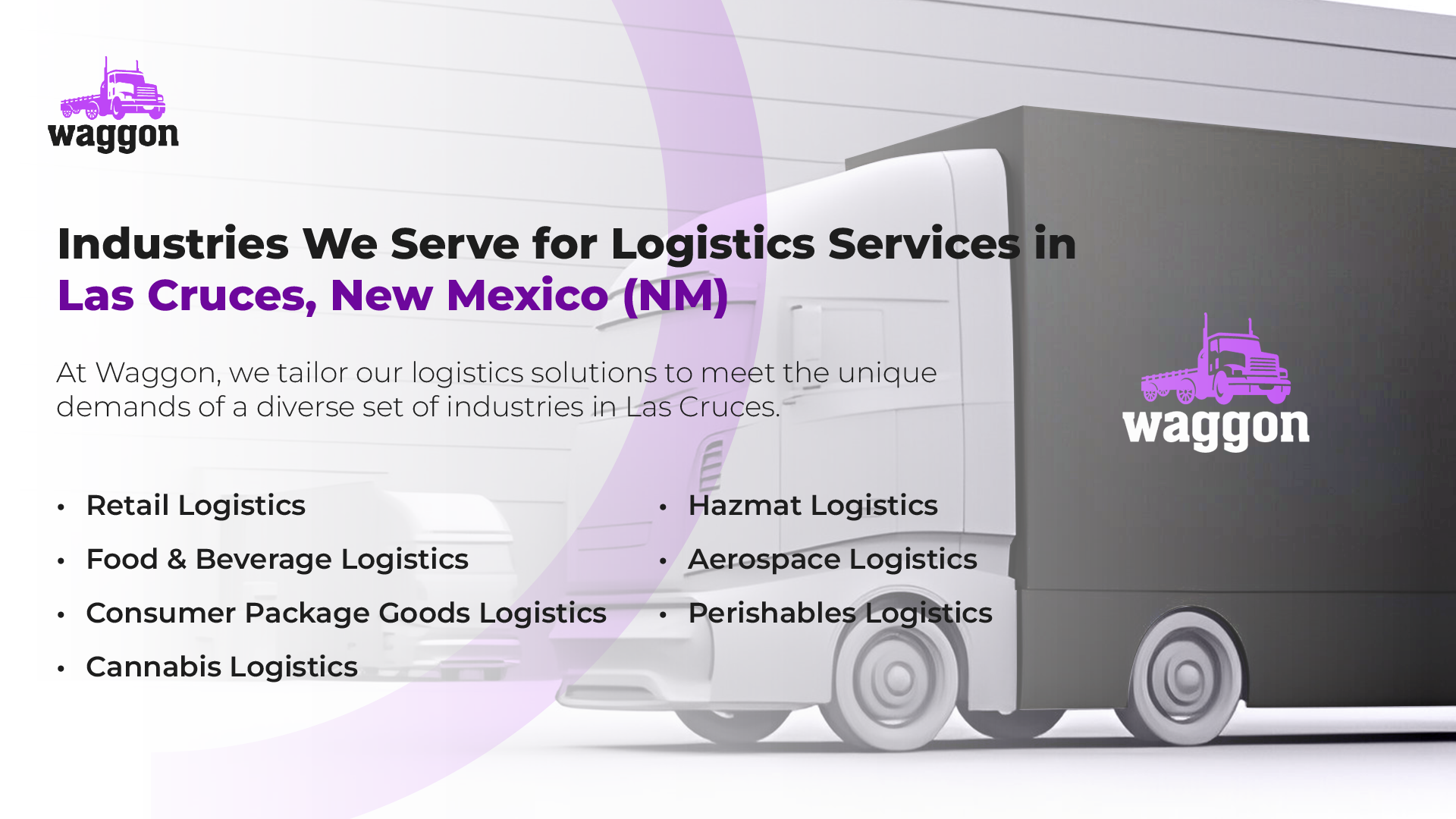 Industries We Serve for Logistics Services in Las Cruces, New Mexico (NM)