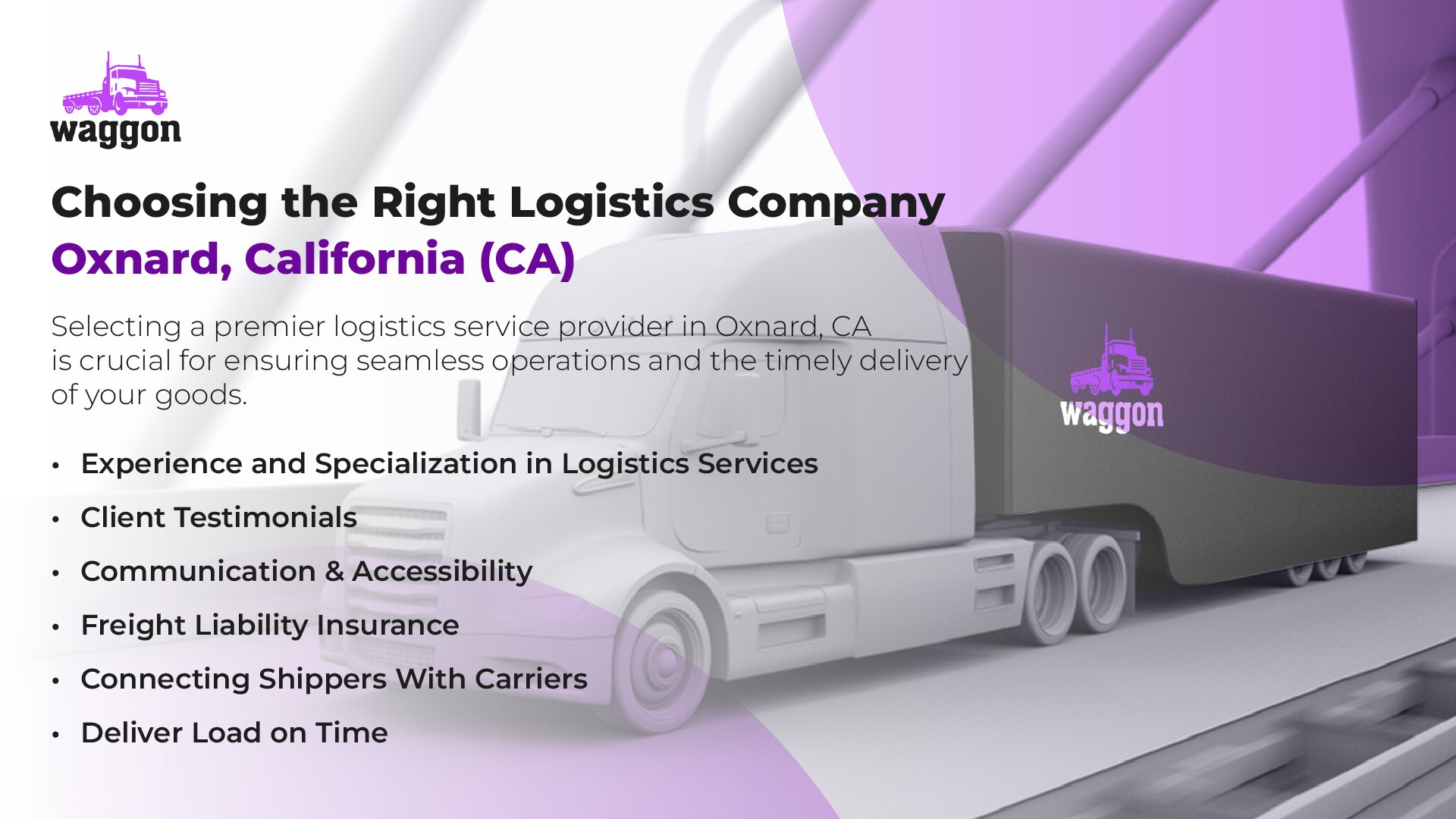 Industries We Serve for Logistics Services in Oxnard, California (CA)