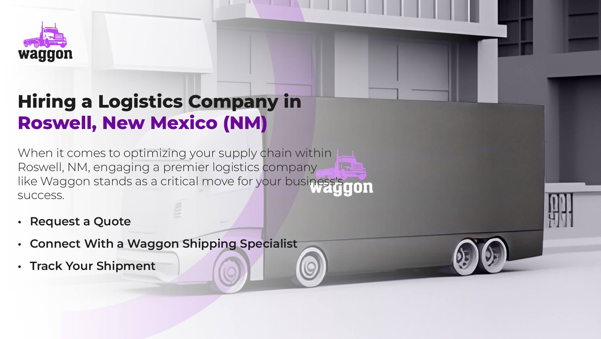 Hiring A Logistics Company in Roswell, New Mexico (NM)