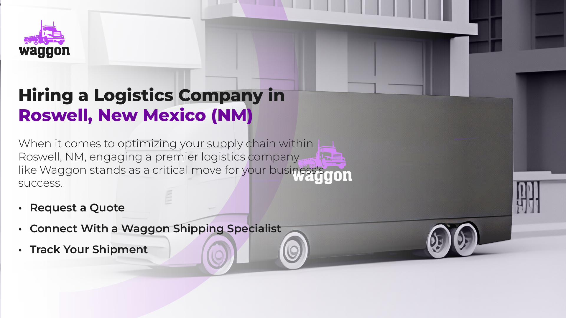 Hiring A Logistics Company in Roswell, New Mexico (NM)