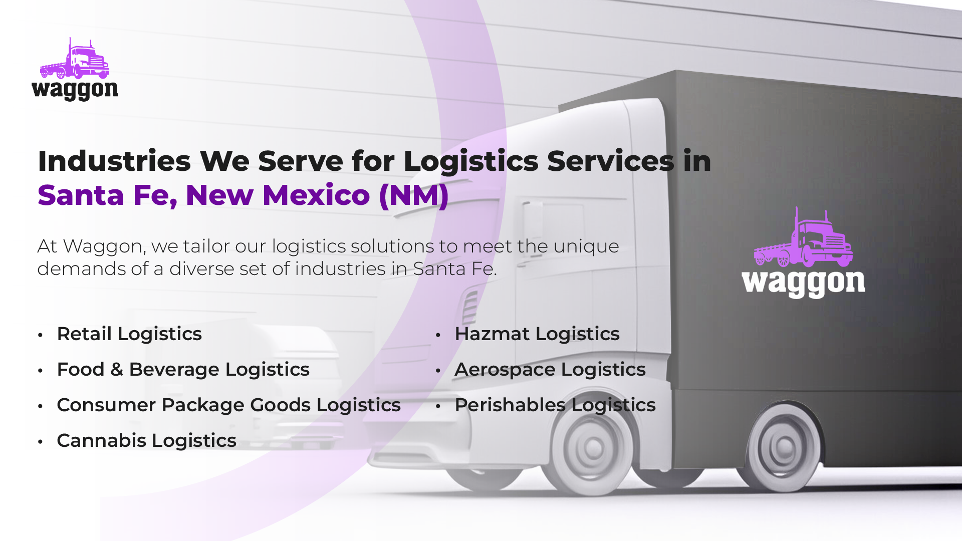 Industries We Serve for Logistics Services in Santa Fe, New Mexico (NM)