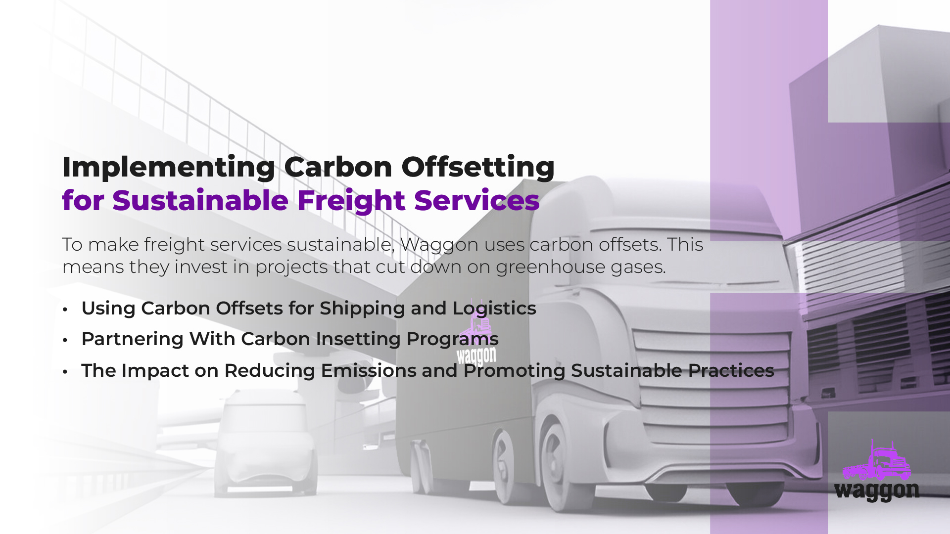 Carbon Offsets - The Waggon Freight Dictionary