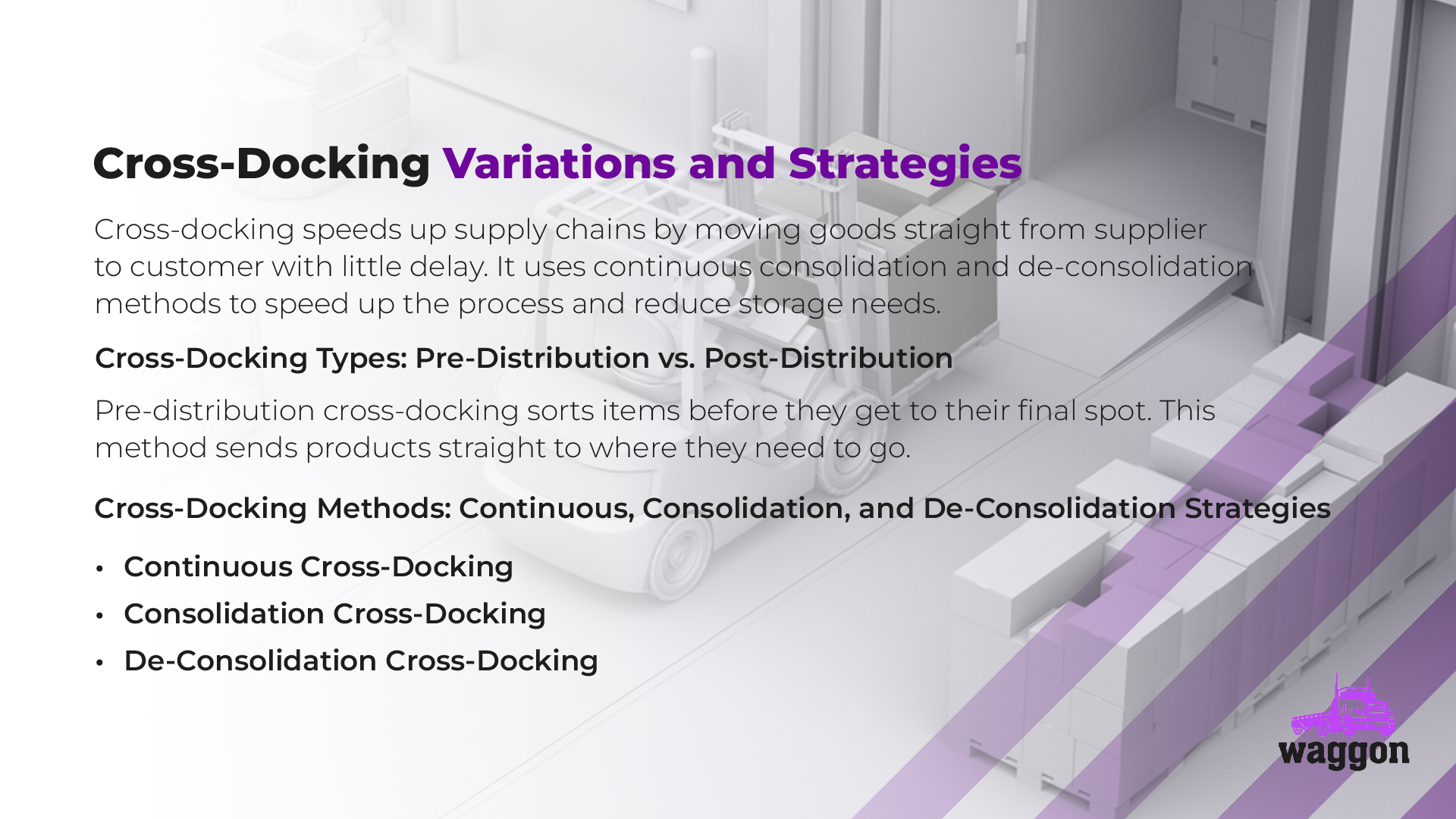 Cross-Docking - The Waggon Freight Dictionary3