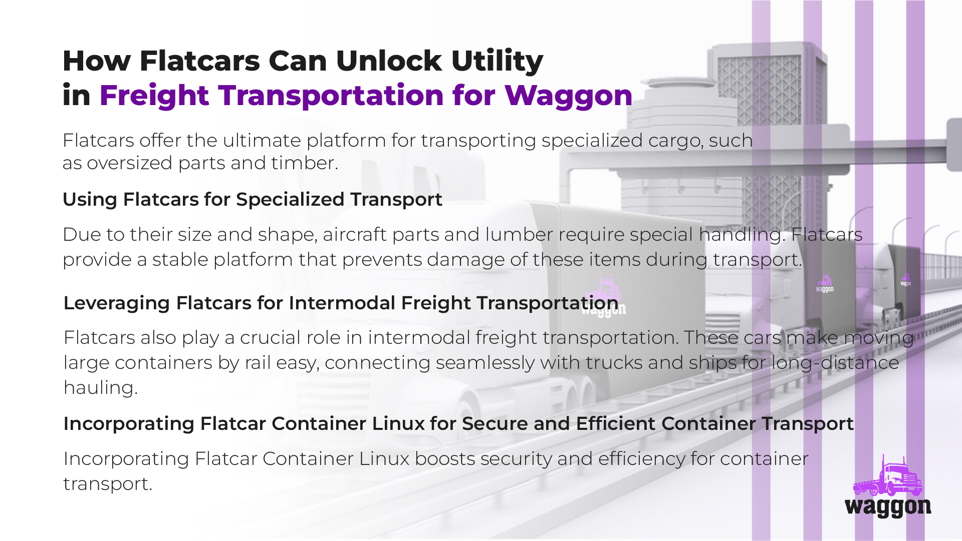 Flatcar - The Waggon Freight Dictionary3