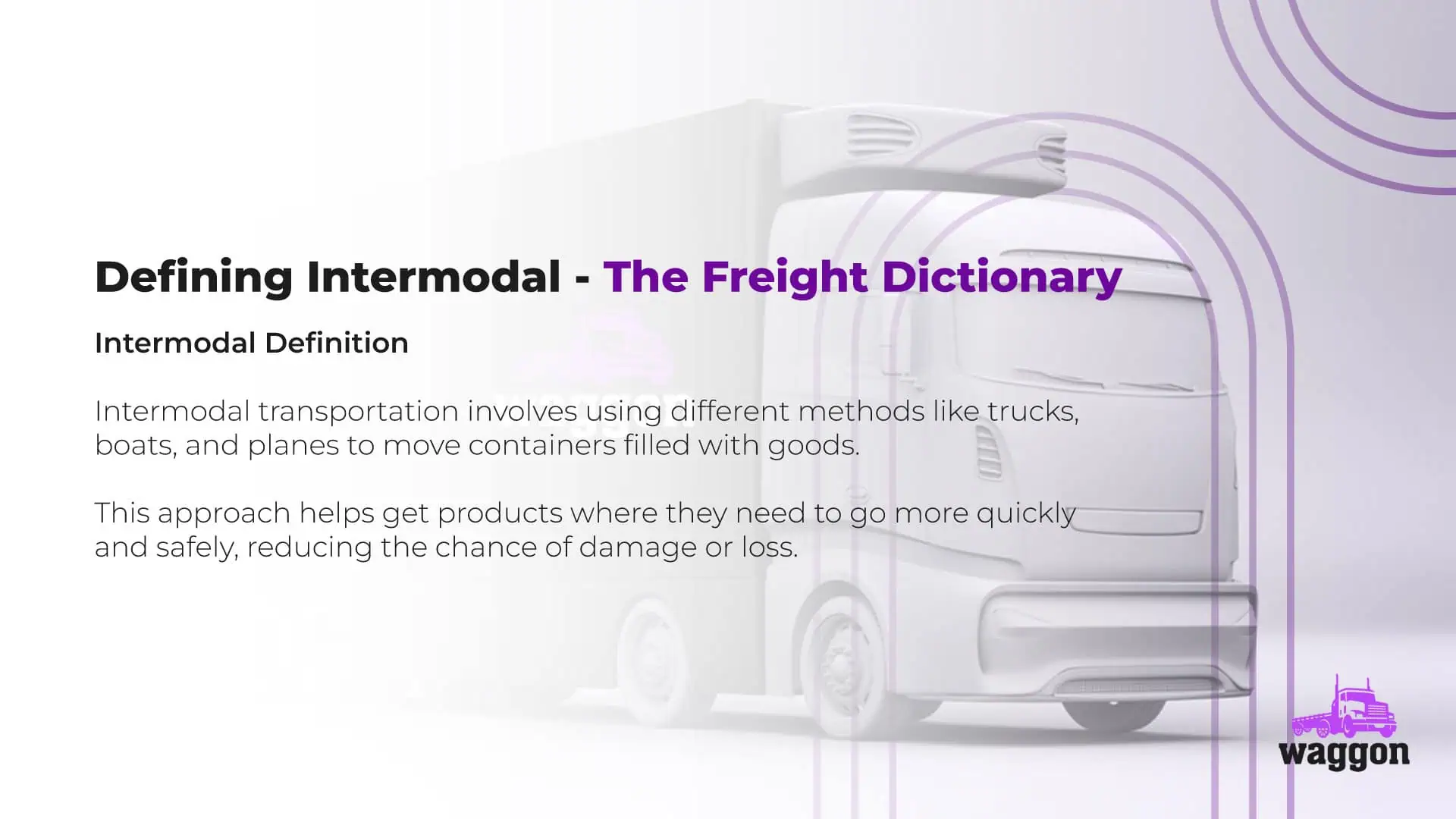 Defining Intermodal - The Freight Dictionary