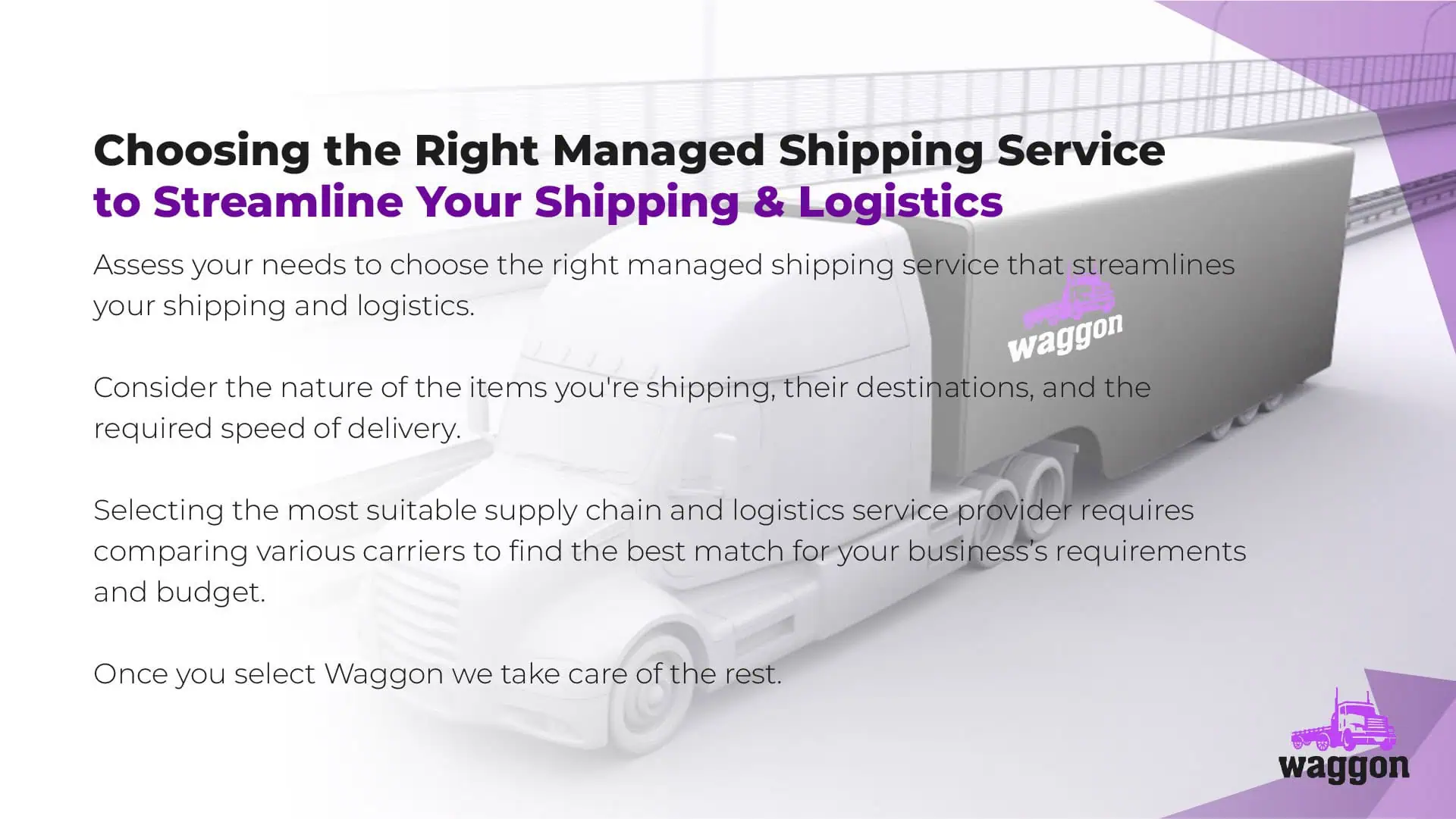 Managed Services - Controlled - The Waggon Freight Dictionary3