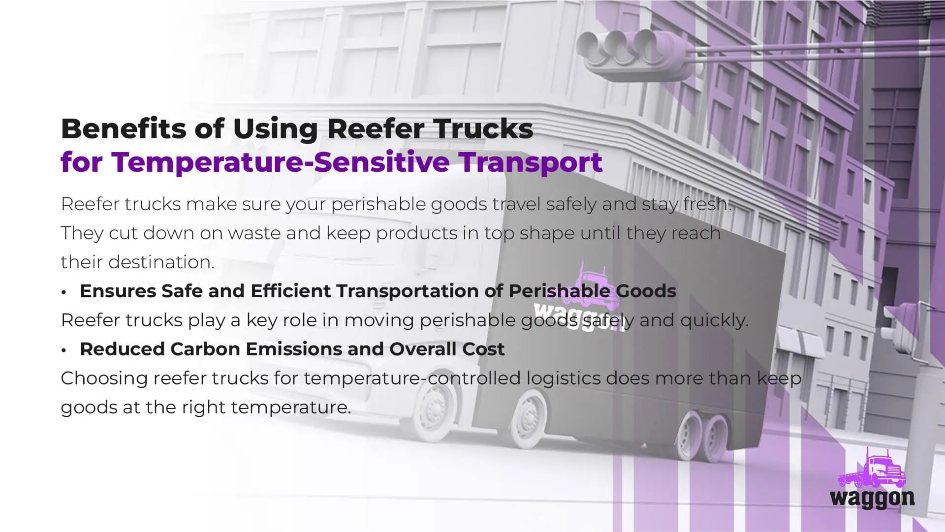 Benefits of Using Reefer Trucks for Temperature-Sensitive Transport