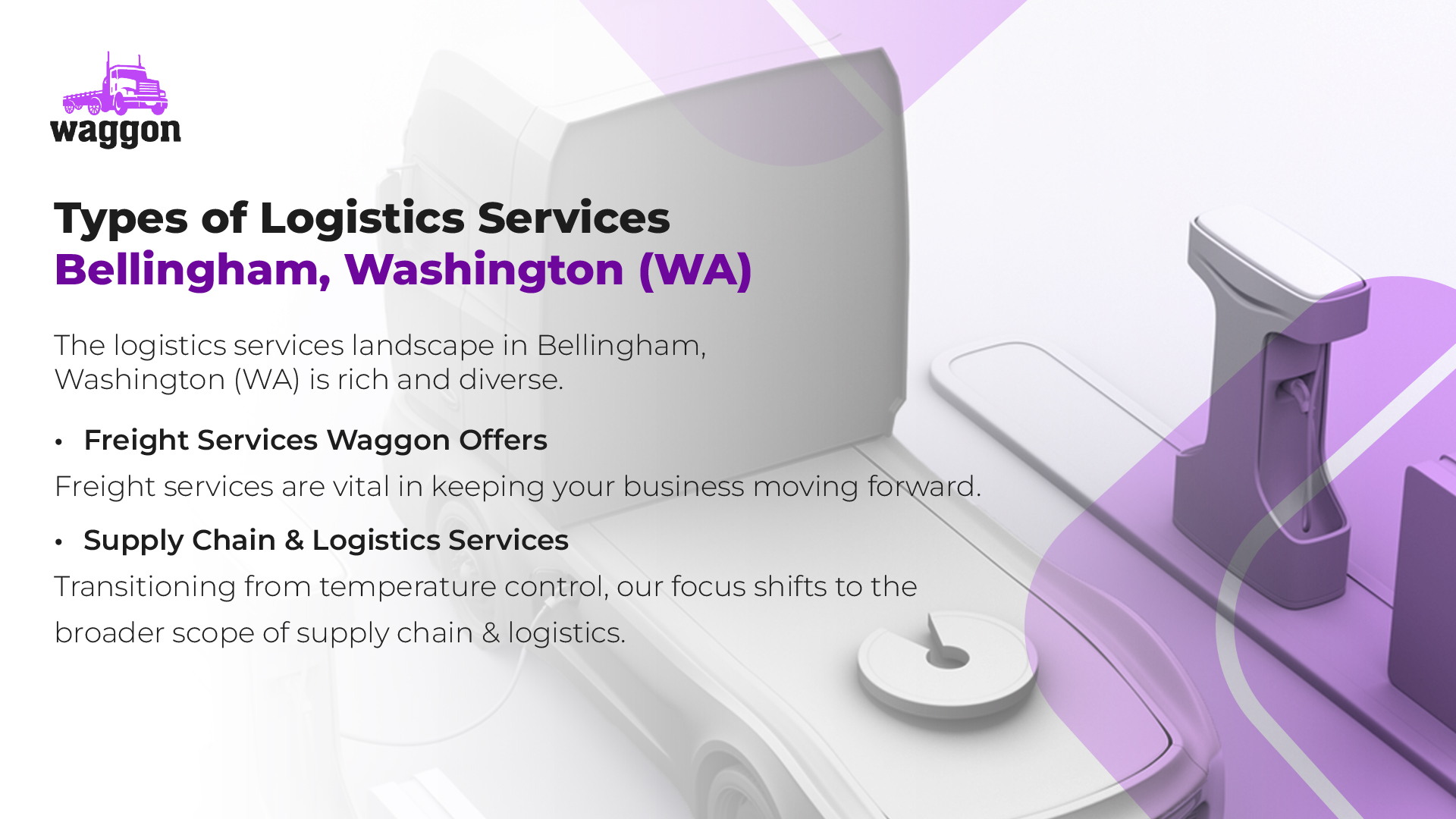 Types of Logistics Services in Bellingham, Washington (WA)