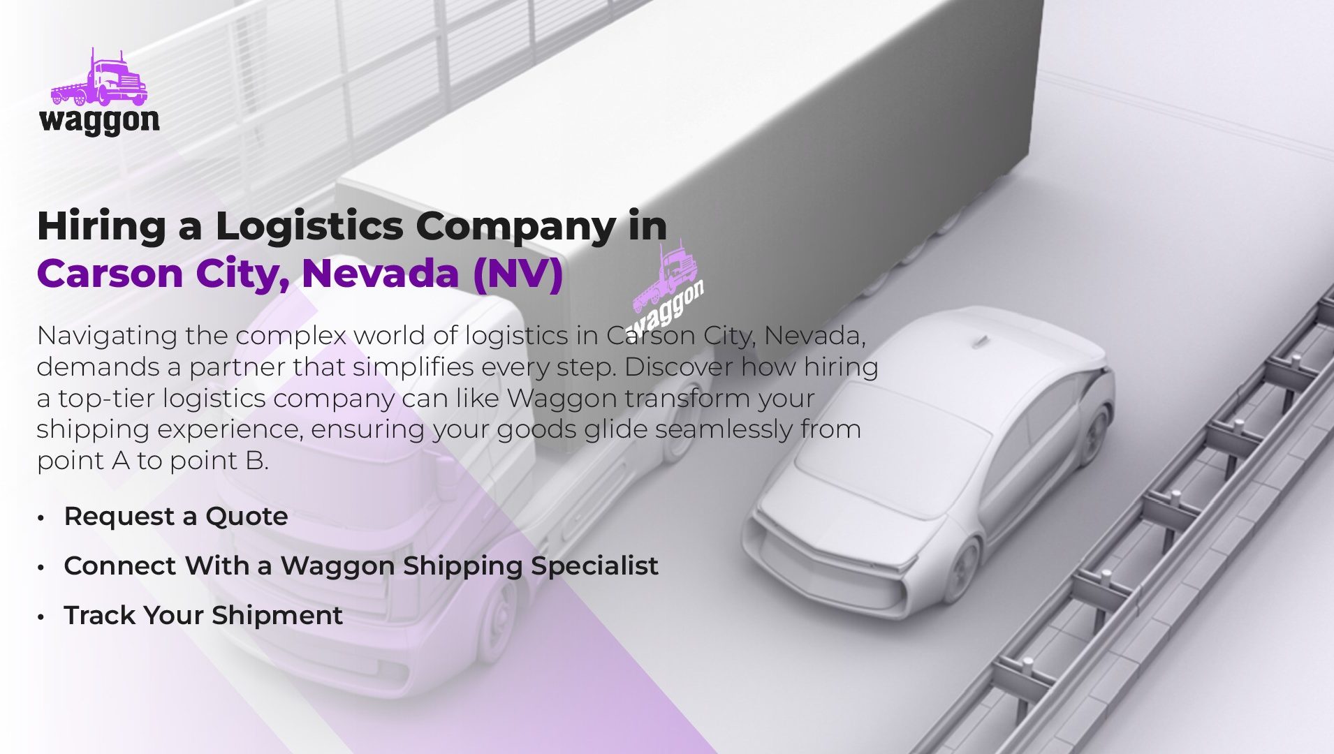 Hiring a Logistics Company in Carson City, Nevada (NV)