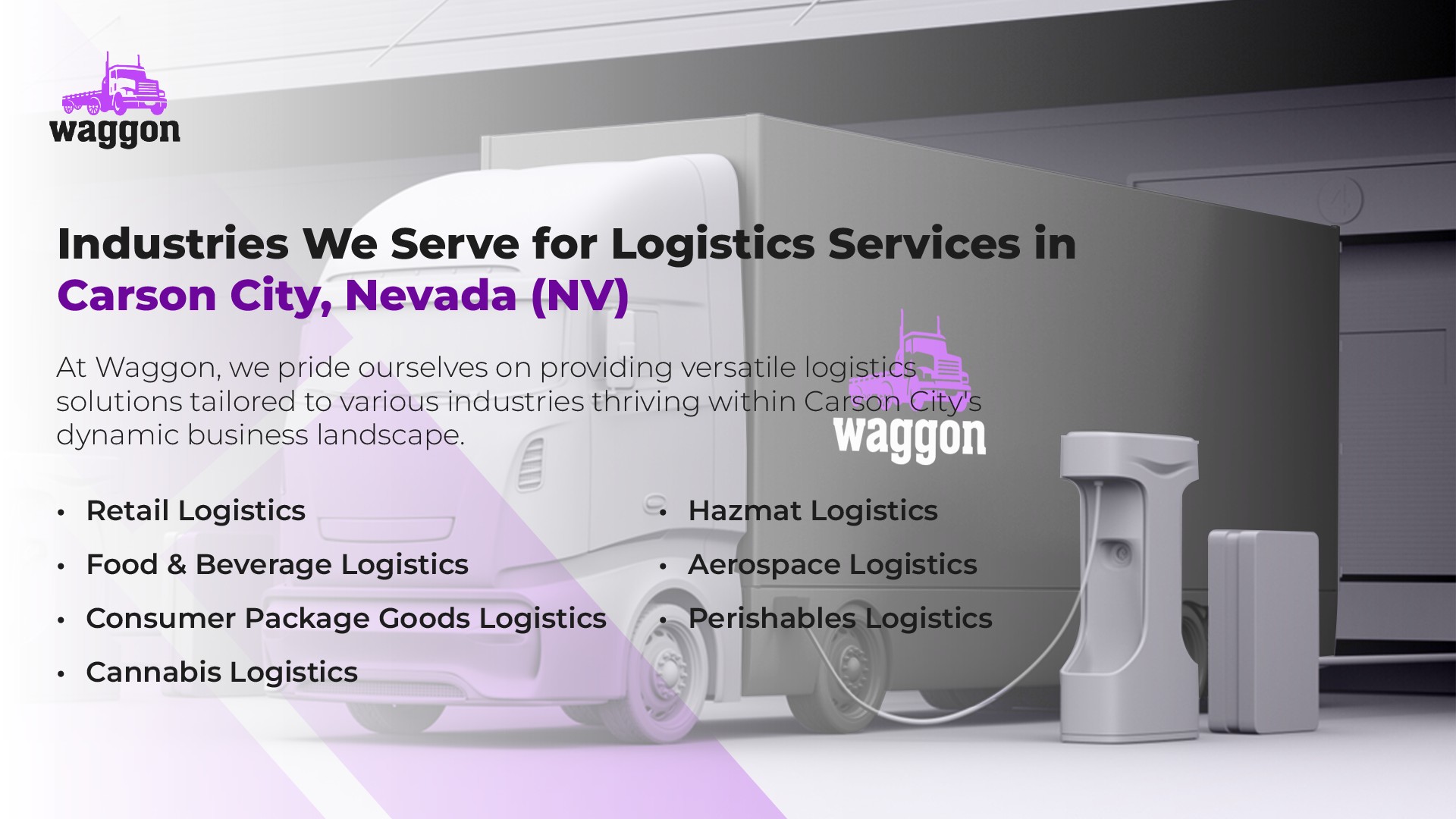 Industries We Serve for Logistics Services in Carson City, Nevada (NV)