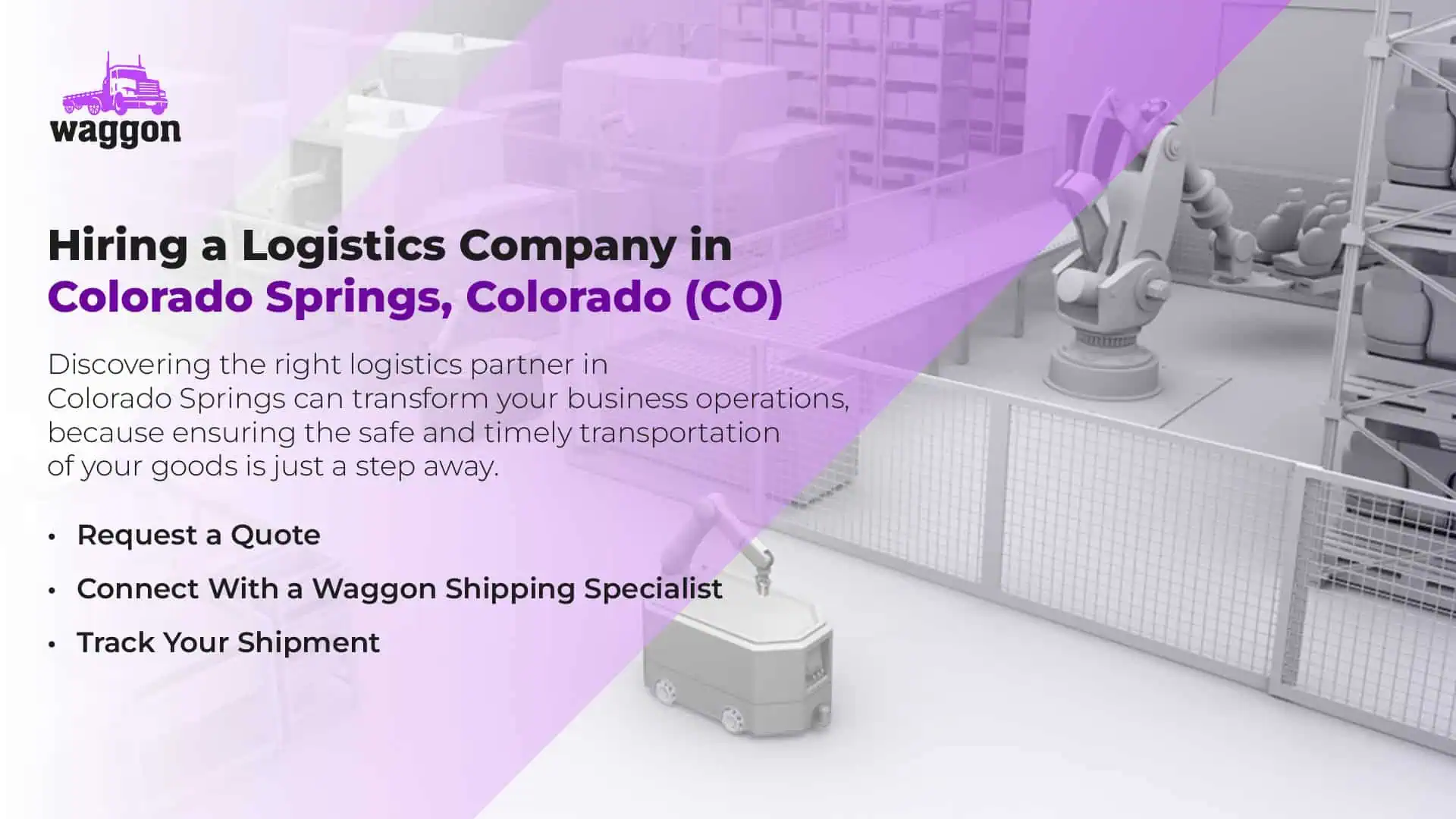 Hiring a Logistics Company in Colorado Springs, Colorado (CO)