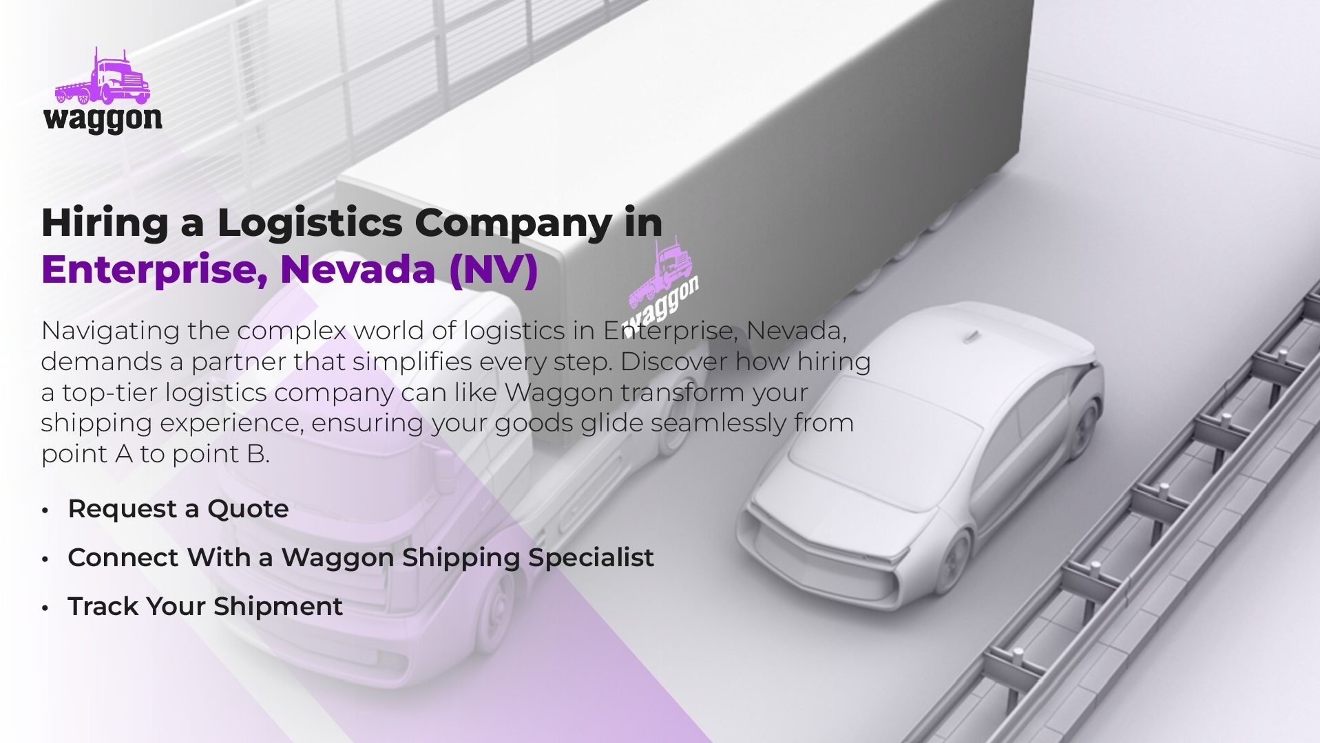 Hiring a Logistics Company in Enterprise, Nevada (NV)