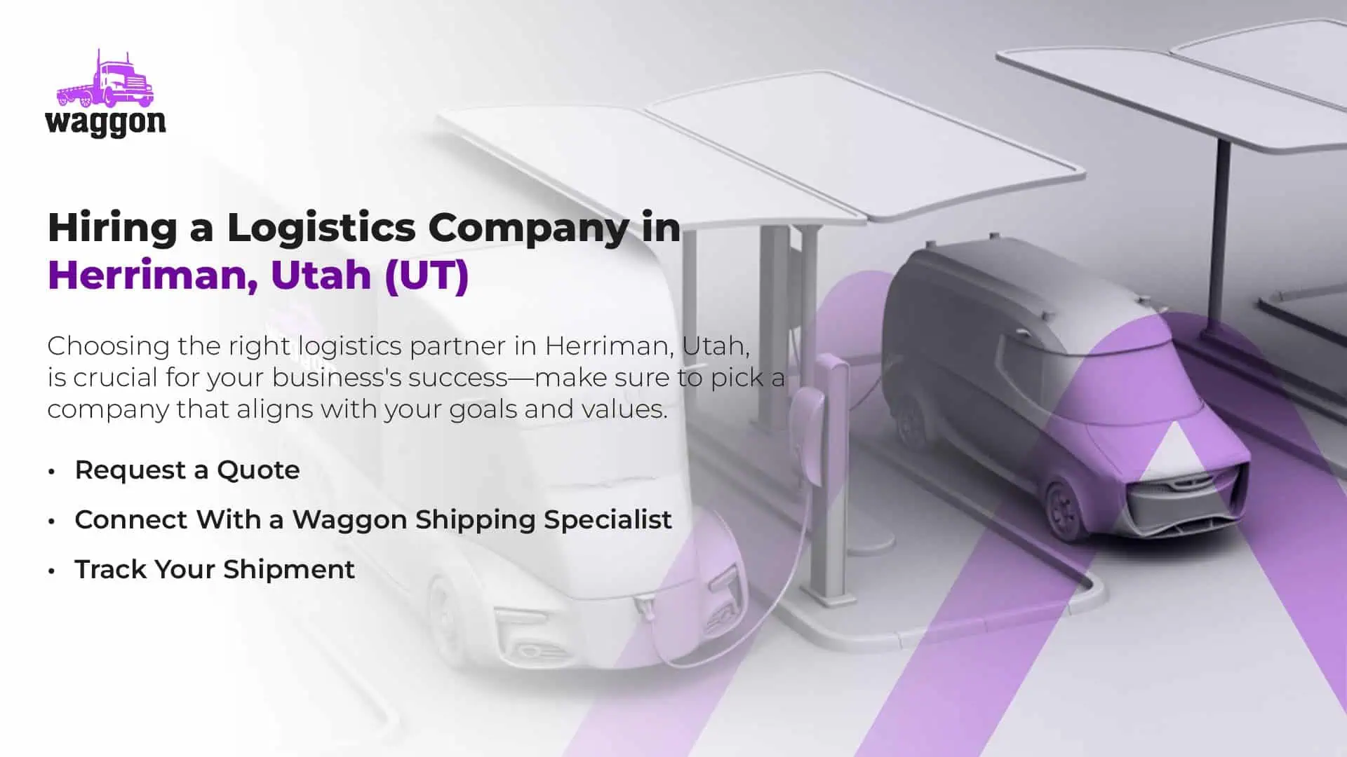 Hiring a Logistics Company in Herriman, Utah (UT)