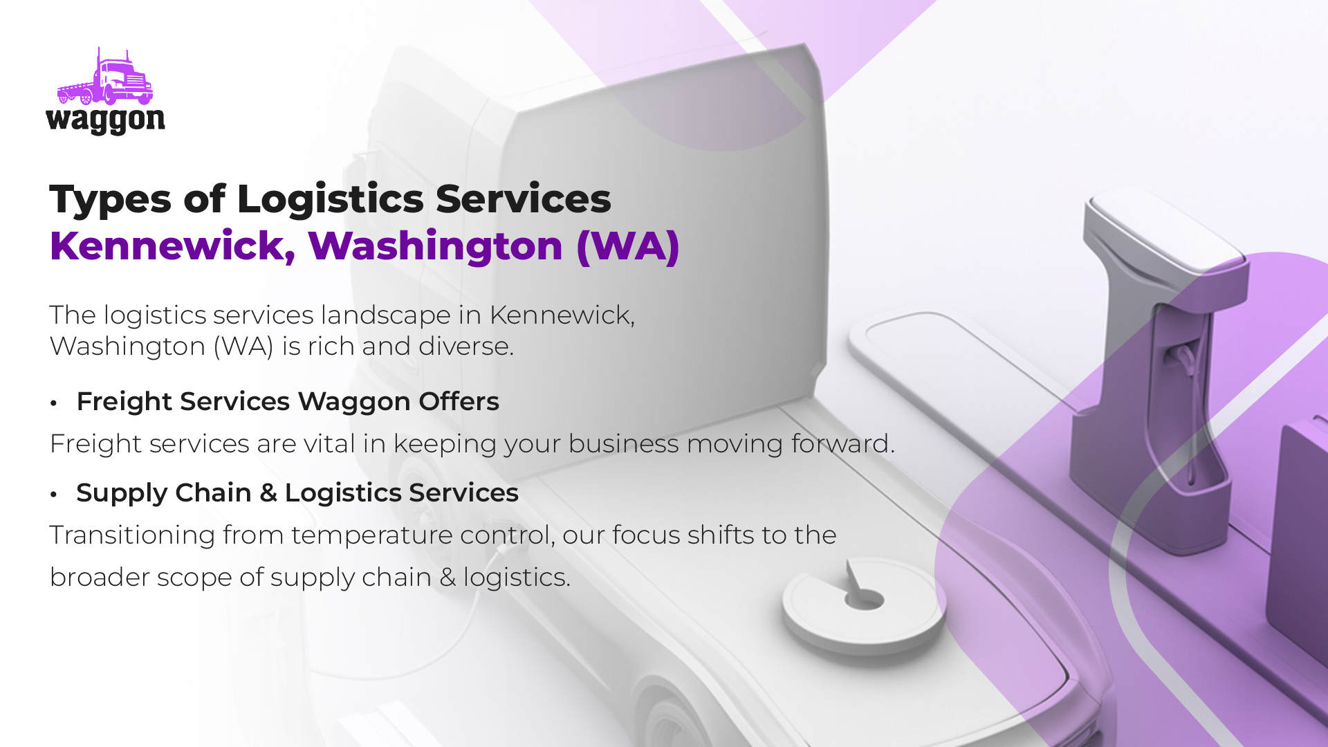 Types of Logistics Services in Kennewick, Washington (WA)