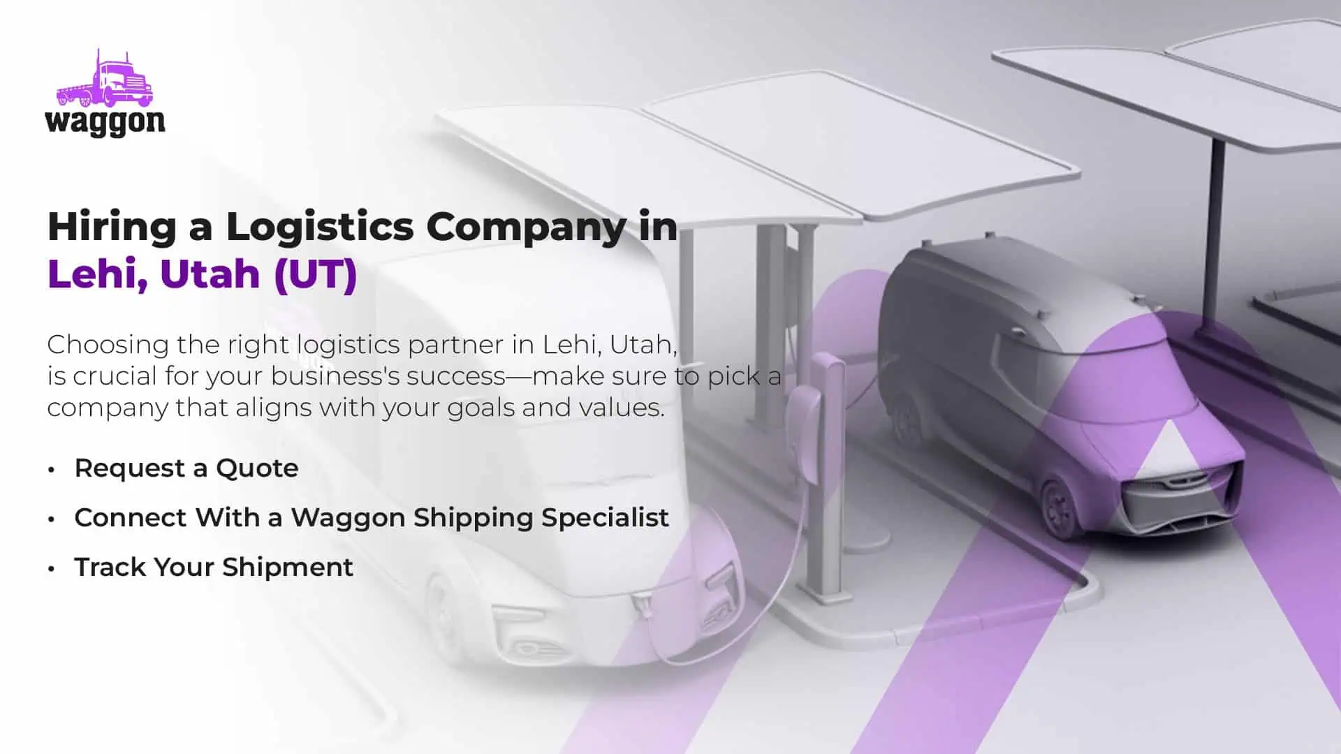 Hiring a Logistics Company in Lehi, Utah (UT)