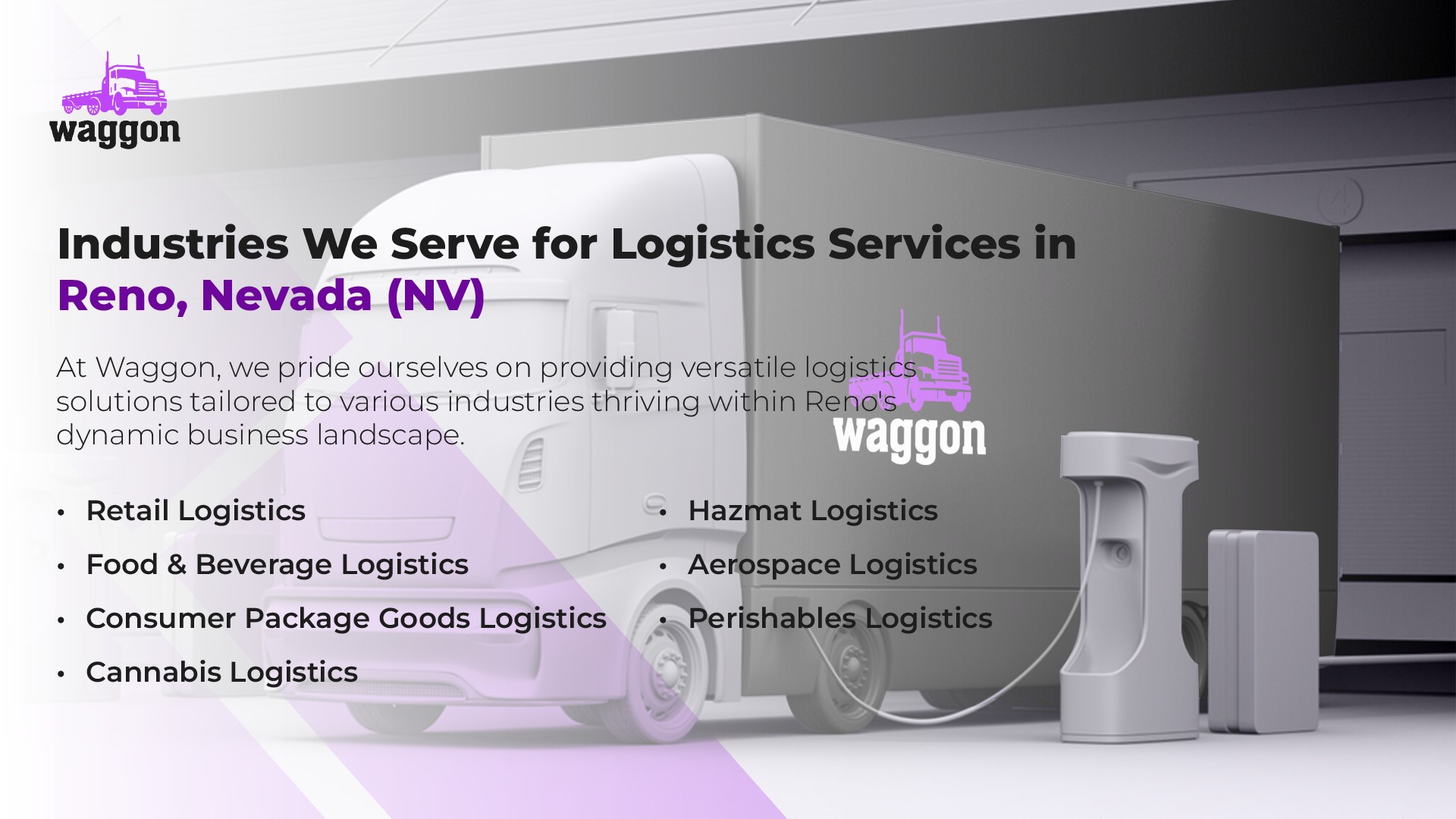 Industries We Serve for Logistics Services in Reno, Nevada (NV)