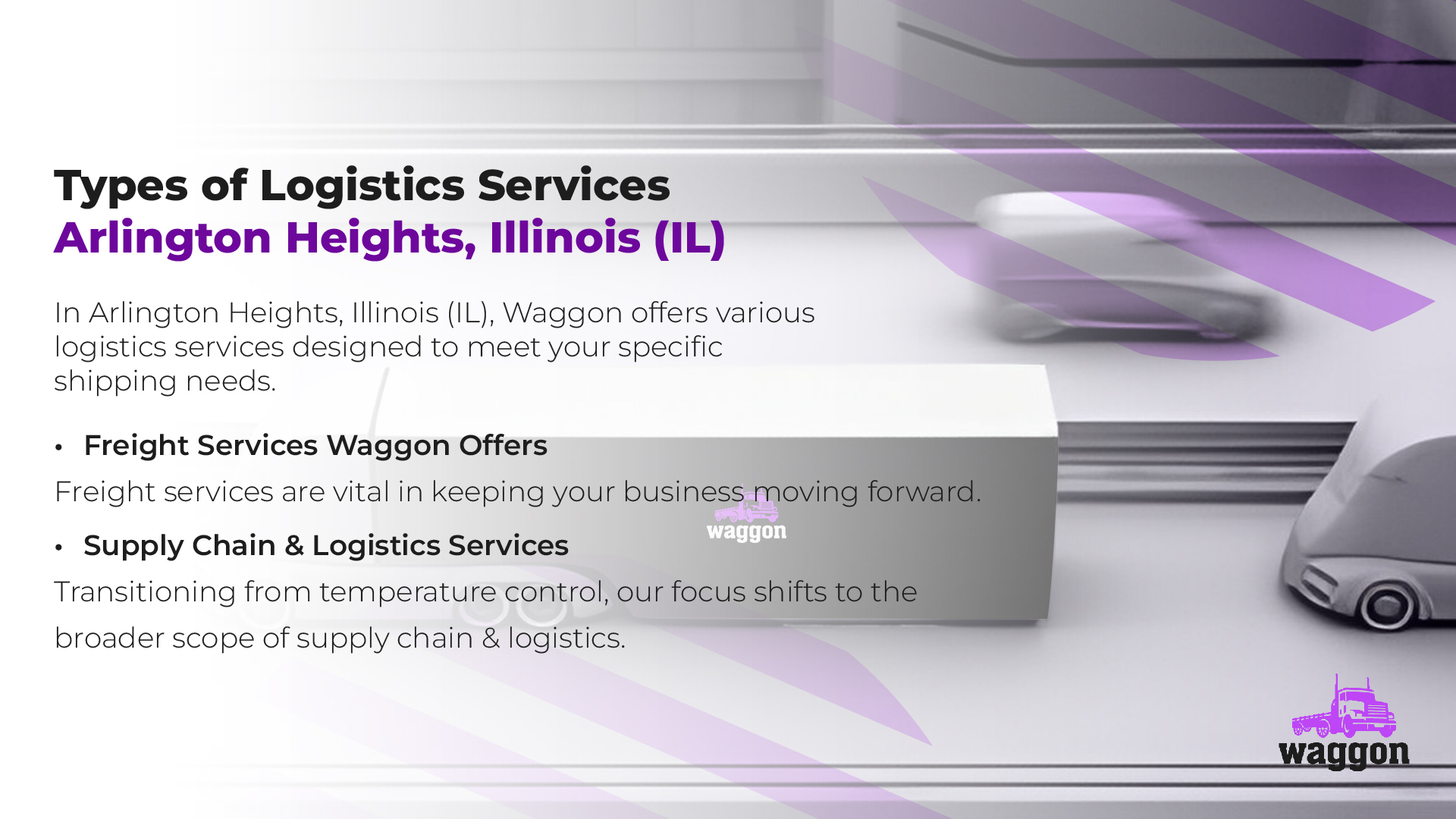 Types of Logistics Services in Arlington Heights, Illinois (IL)