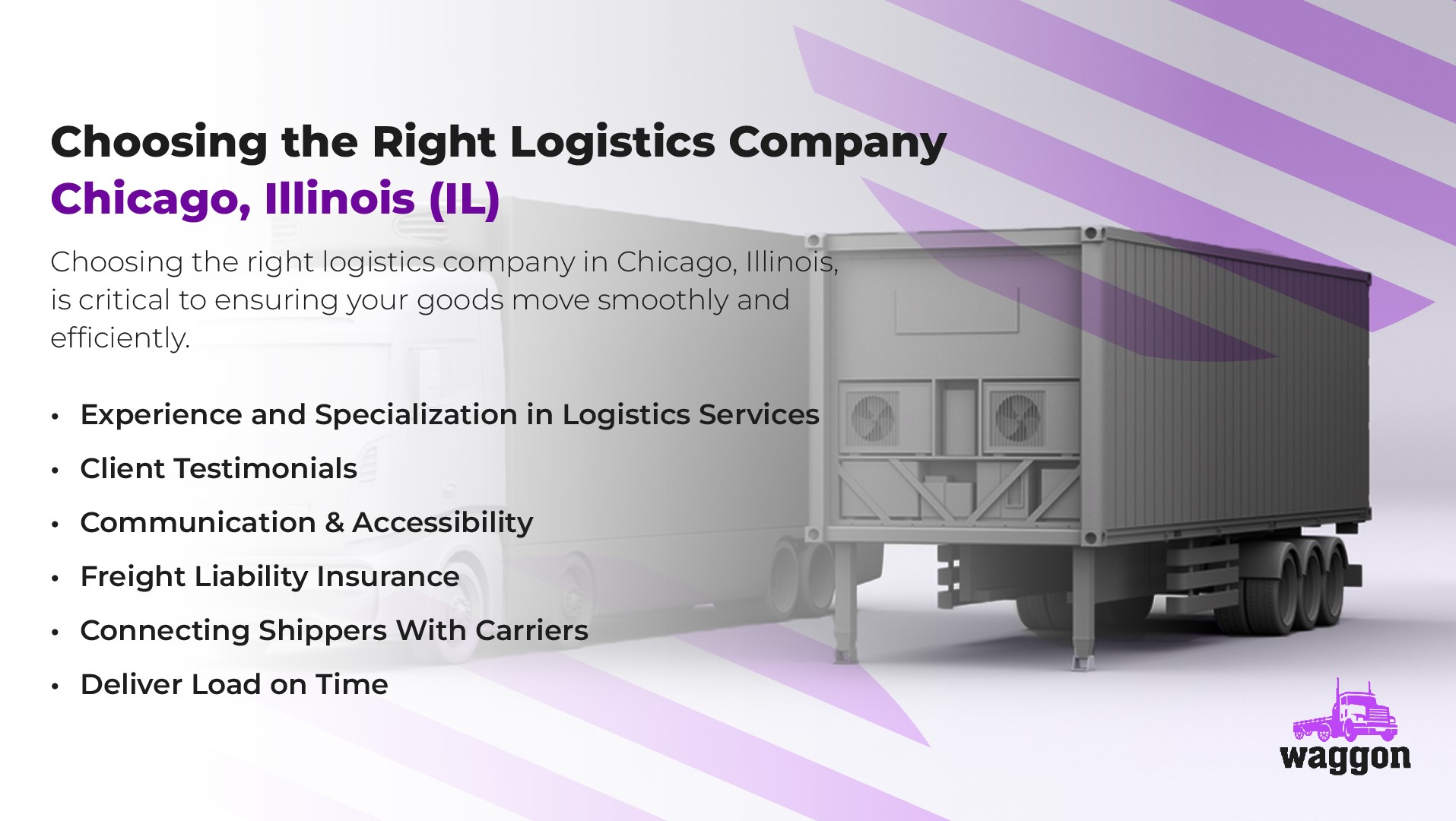 Choosing the Right Logistics Company in Chicago, Illinois (IL)