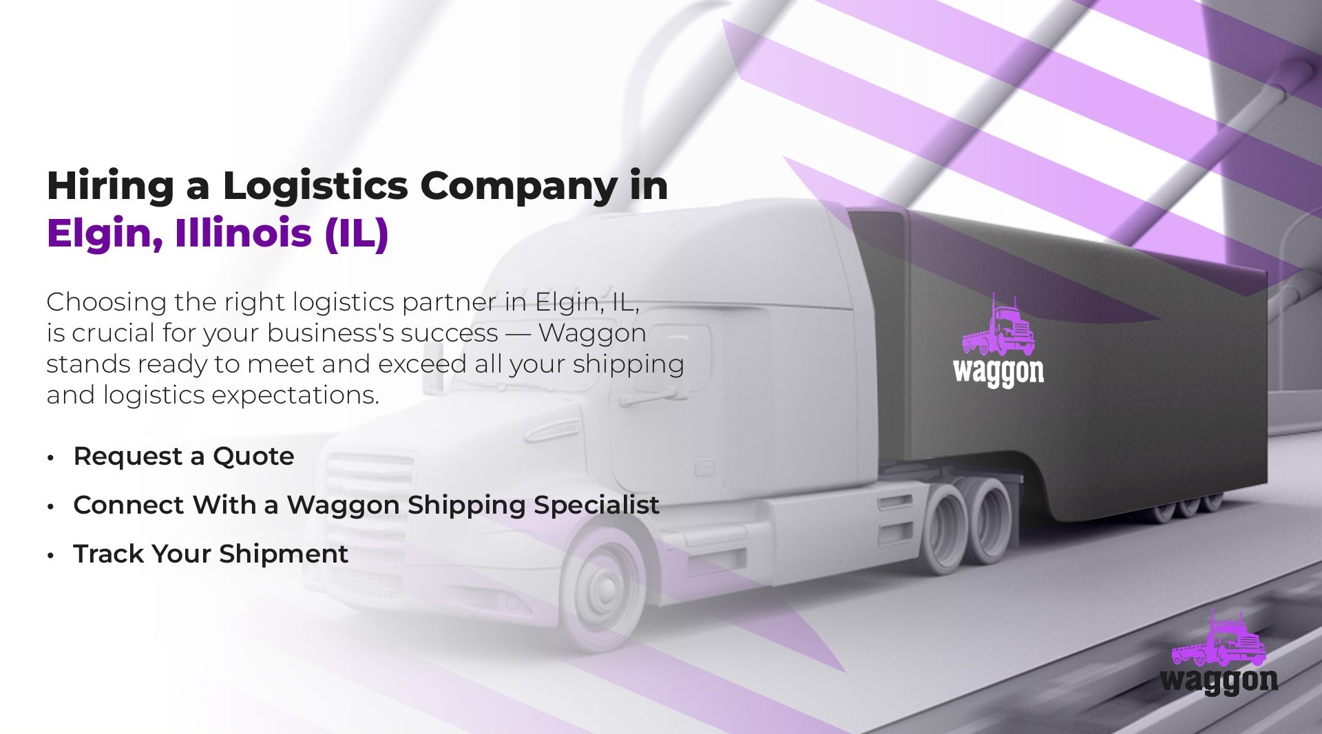 Hiring a Logistics Company in Elgin, Illinois (IL)