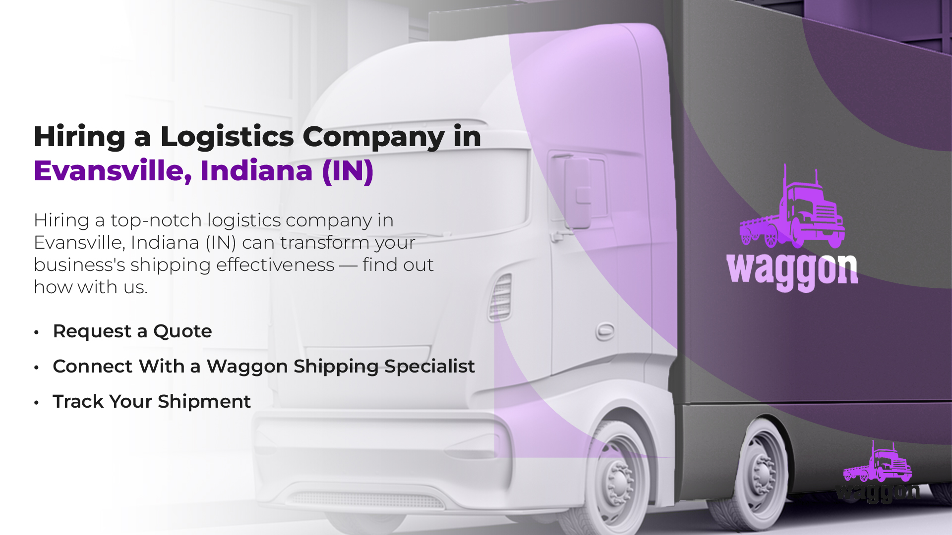 Hiring a Logistics Company in Evansville, Indiana (IN)