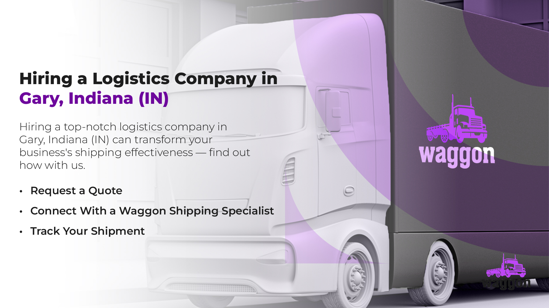 Hiring a Logistics Company in Gary, Indiana (IN)