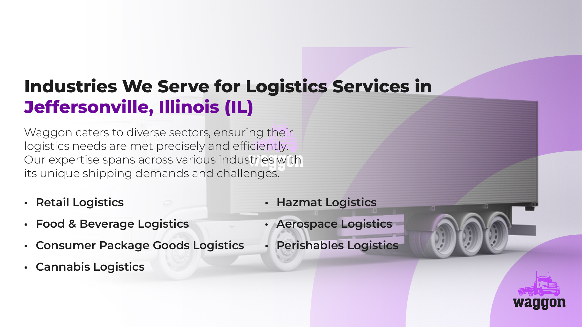 Industries We Serve for Logistics Services in Jeffersonville, Indiana (IN)