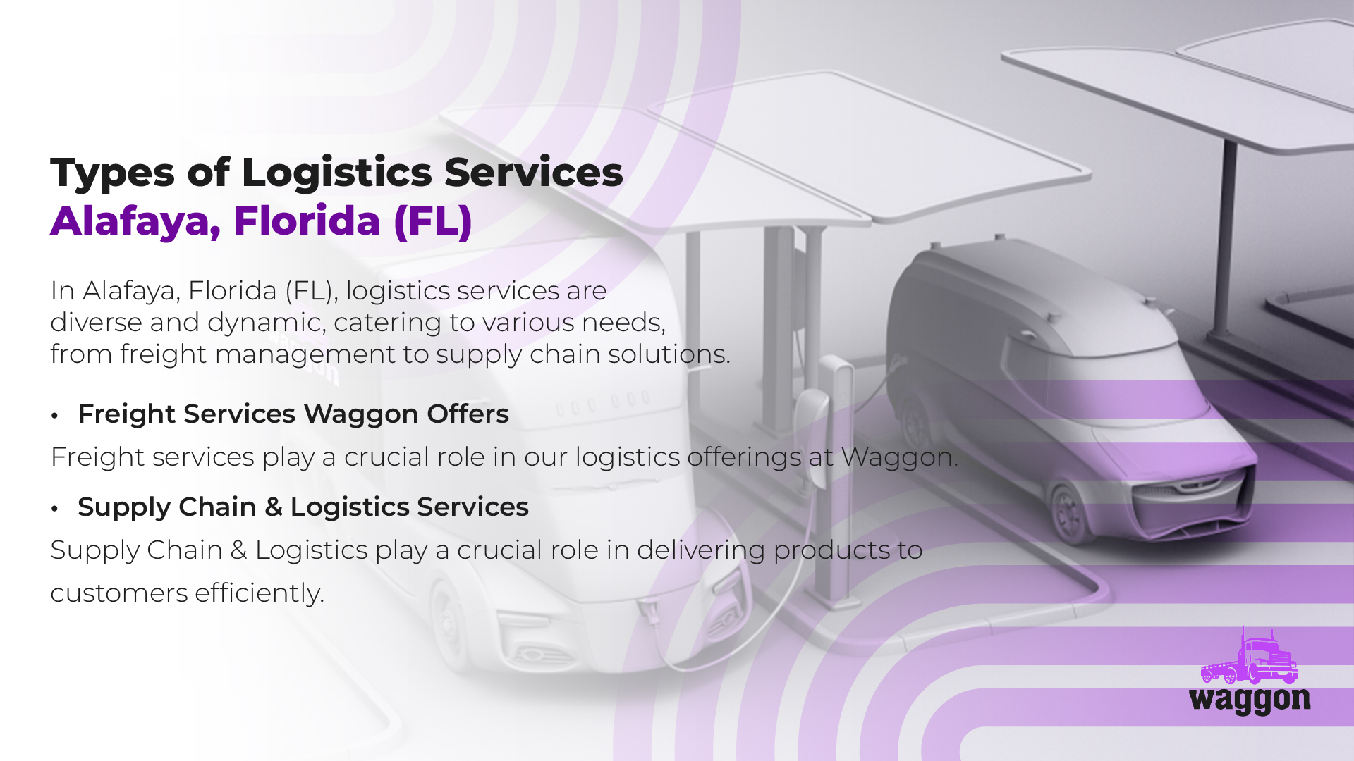 Types of Logistics Services in Alafaya, Florida (FL)