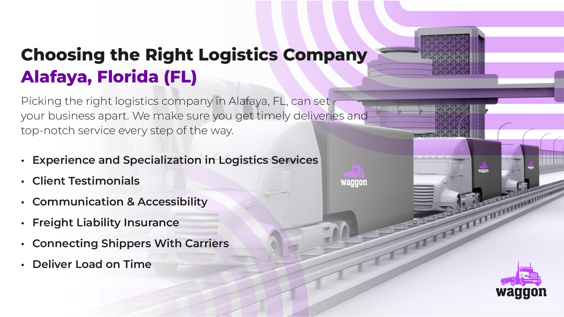 Choosing The Right Logistics Company in Alafaya, Florida (FL)