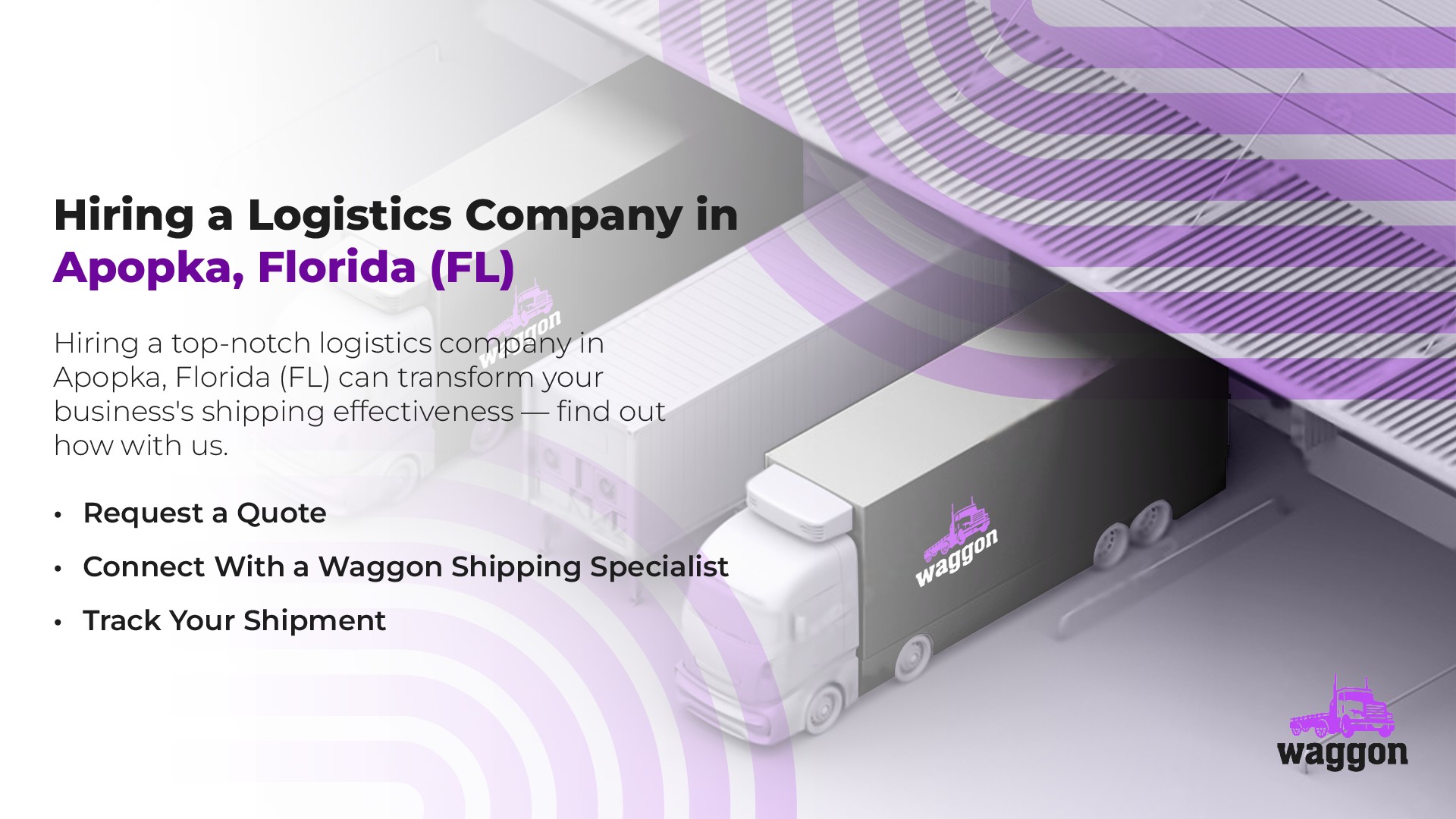 Hiring a Logistics Company in Apopka, Florida (FL)