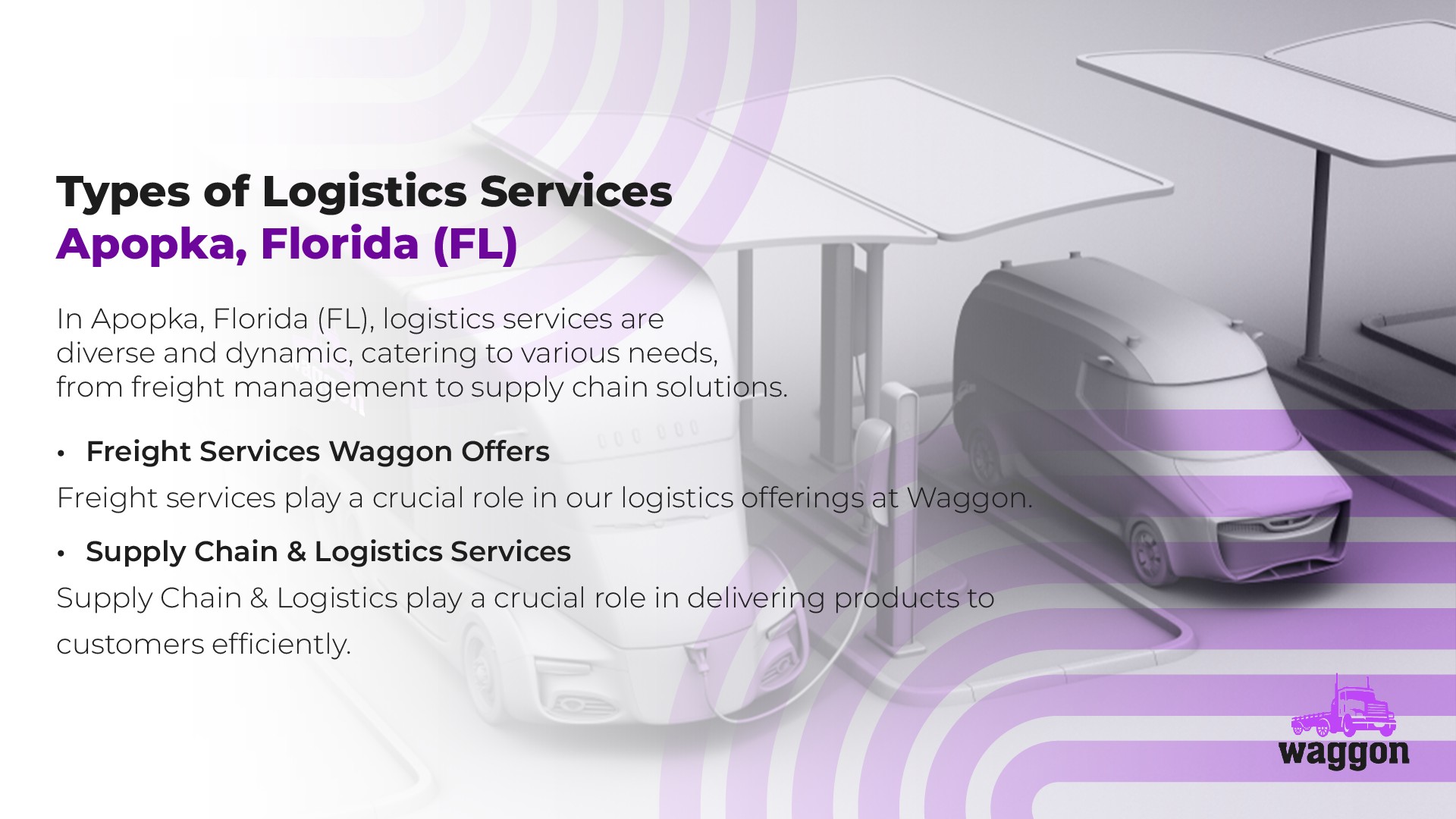 Types of Logistics Services in Apopka, Florida (FL)