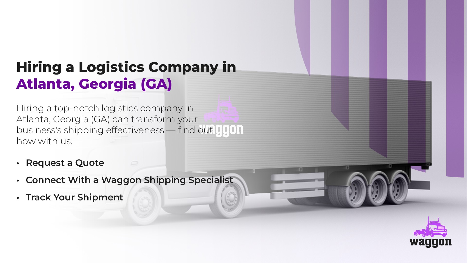 Hiring a Logistics Company in Atlanta, Georgia (GA)