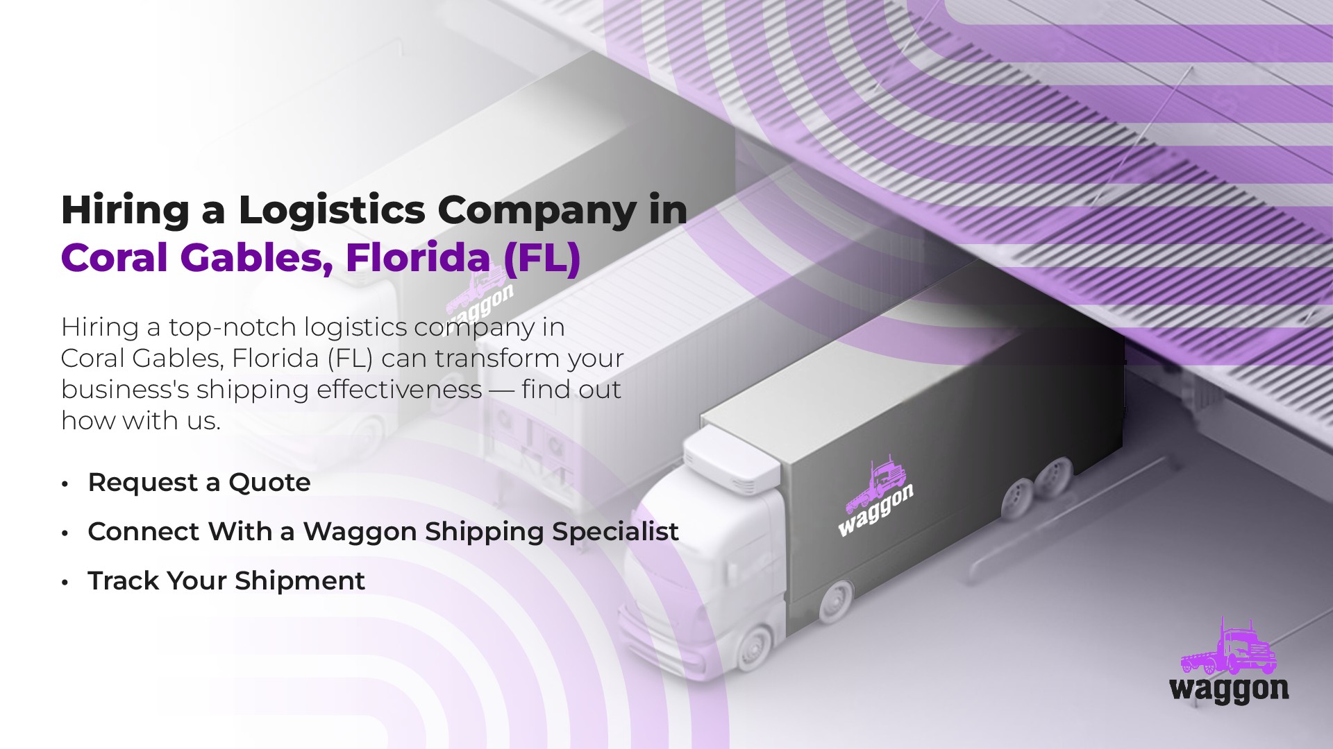 Hiring a Logistics Company in Coral Gables, Florida (FL)