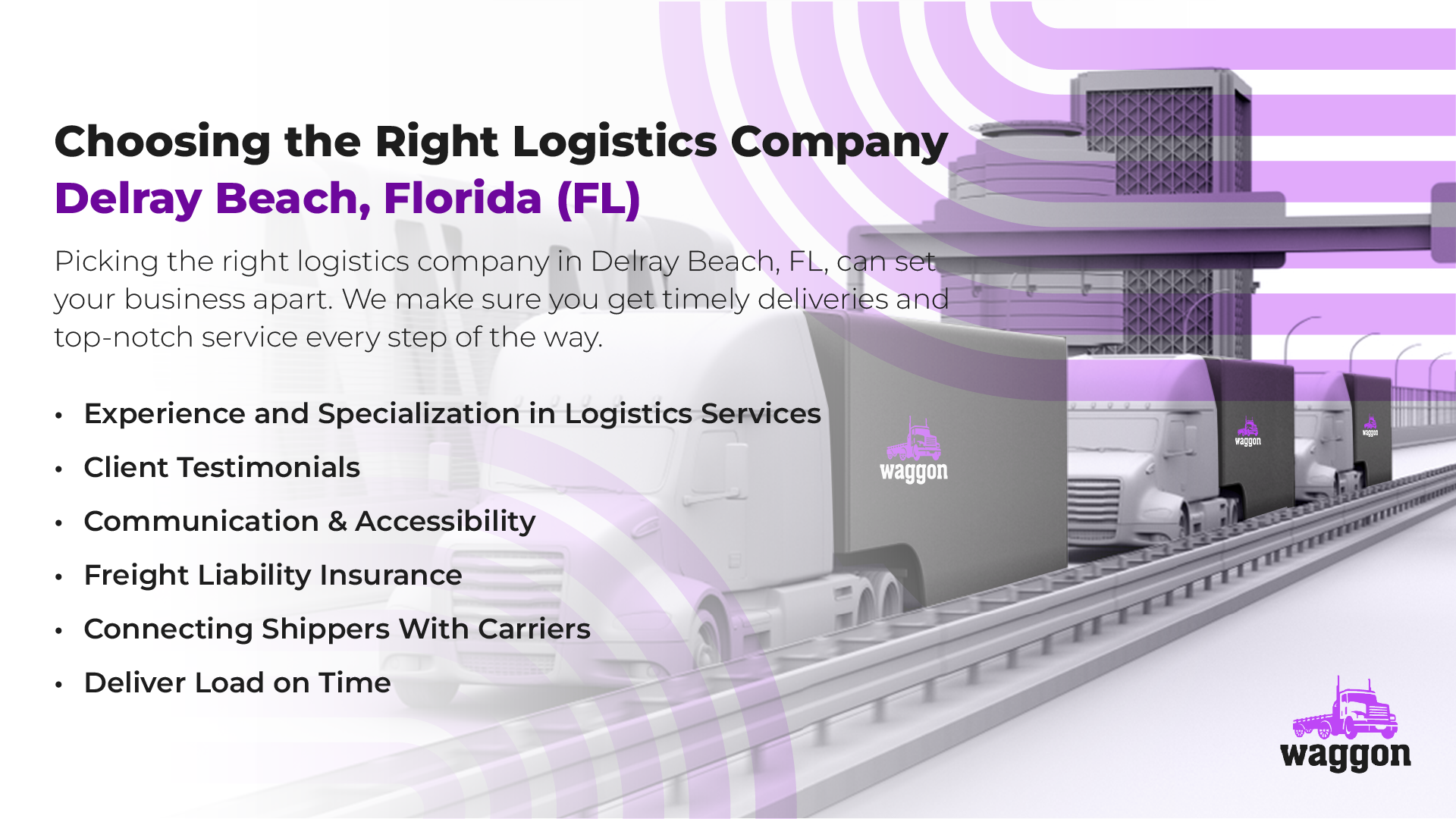 Choosing The Right Logistics Company in Delray Beach, Florida (FL)