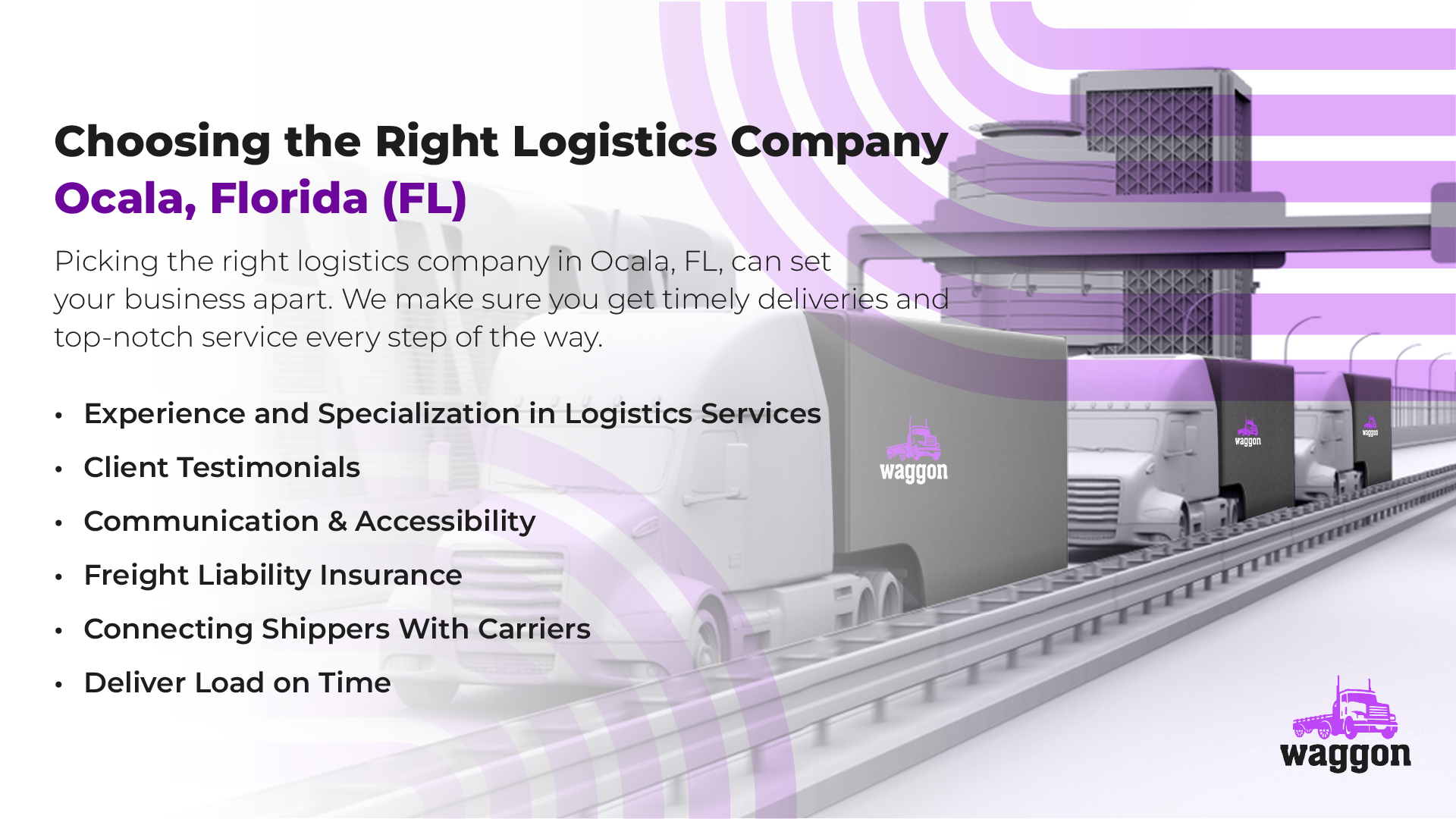 Choosing The Right Logistics Company in Ocala, Florida (FL)