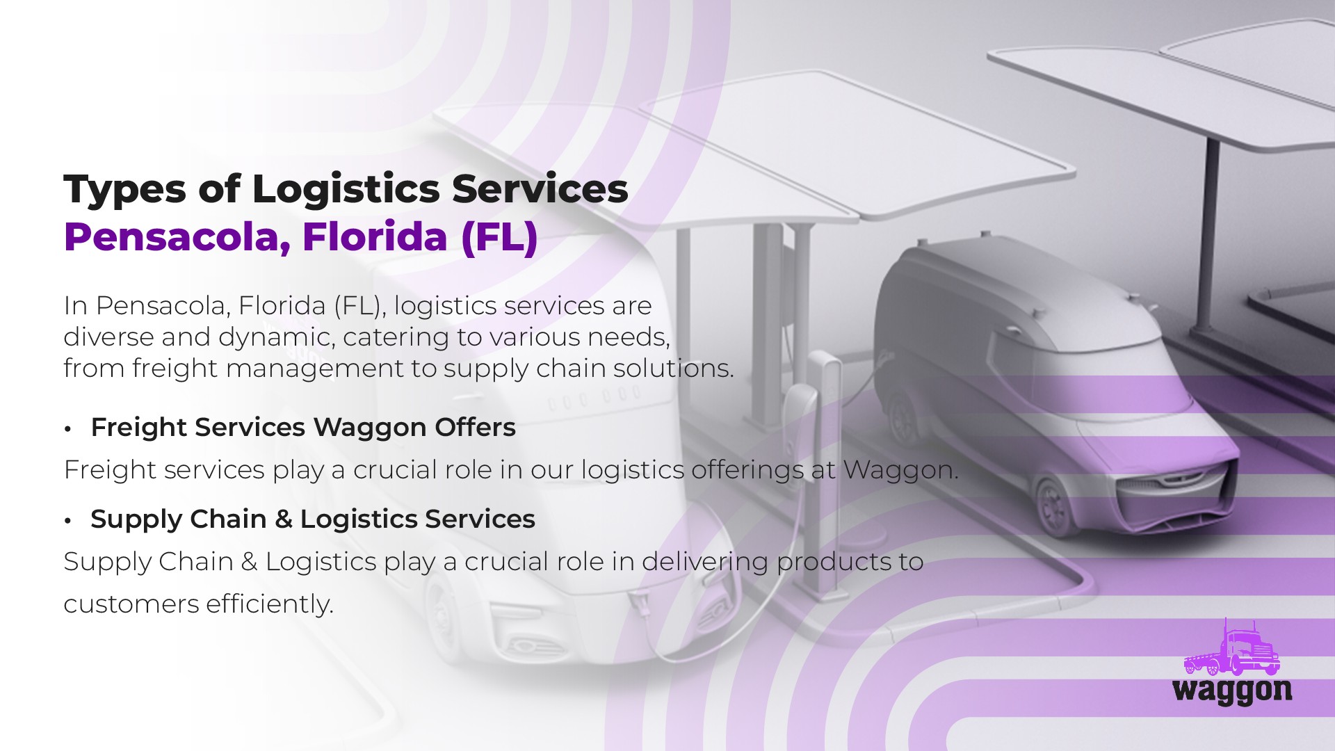 Types of Logistics Services in Pensacola, Florida (FL)