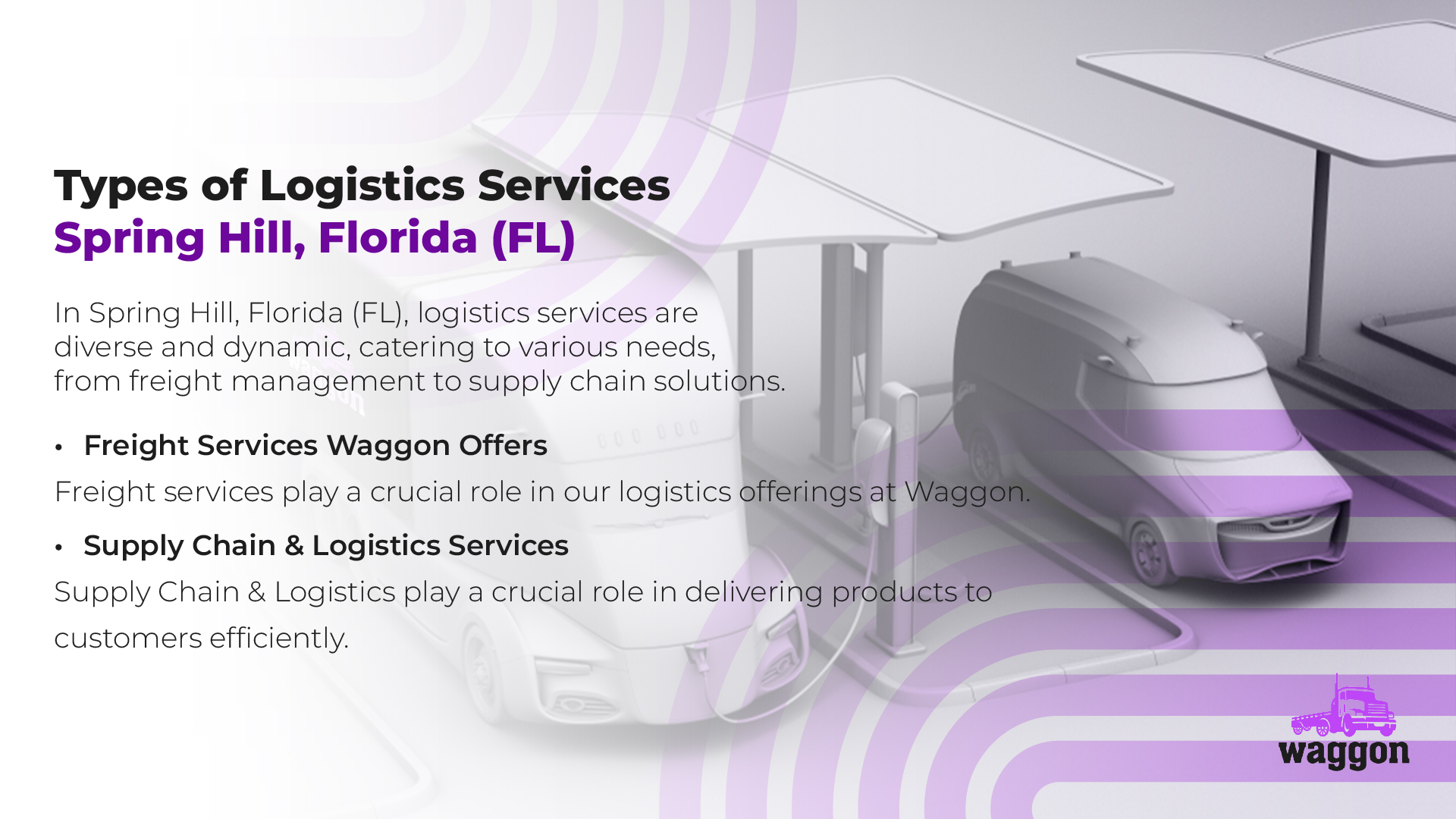 Types of Logistics Services in Spring Hill, Florida (FL)