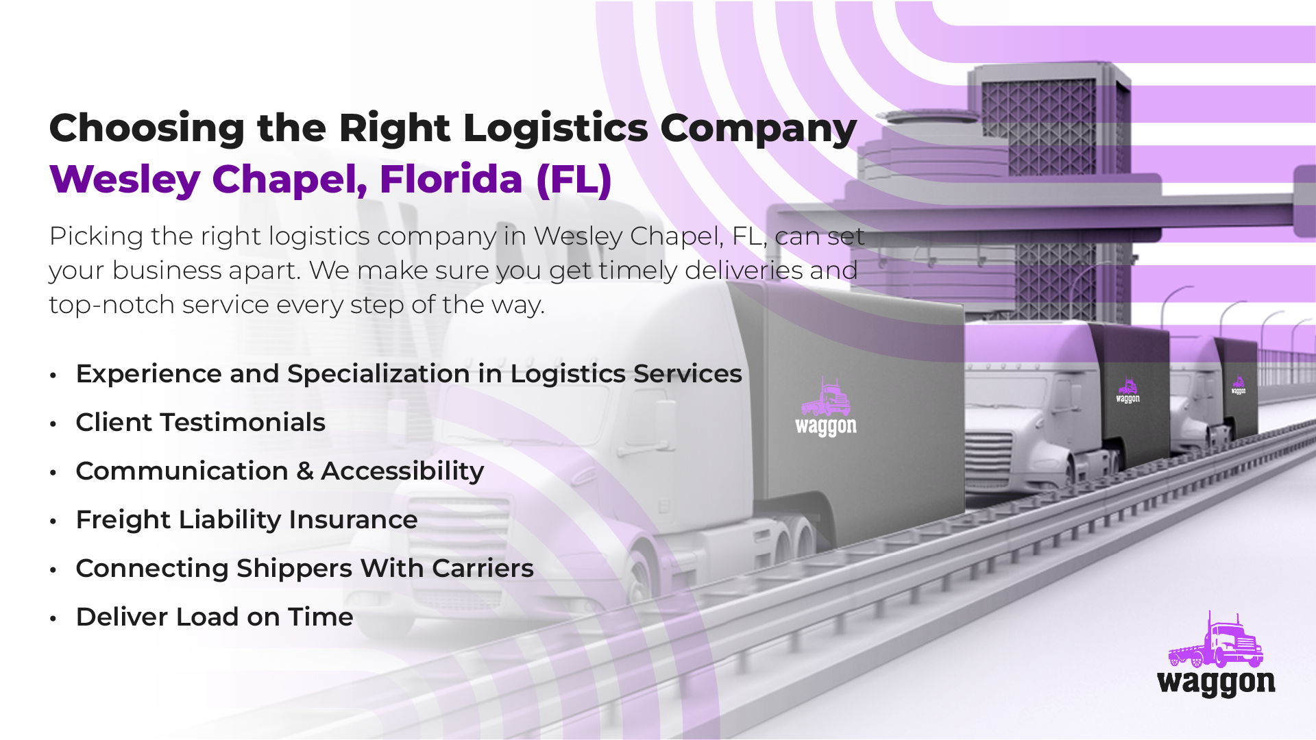 Choosing The Right Logistics Company in Wesley Chapel, Florida (FL)