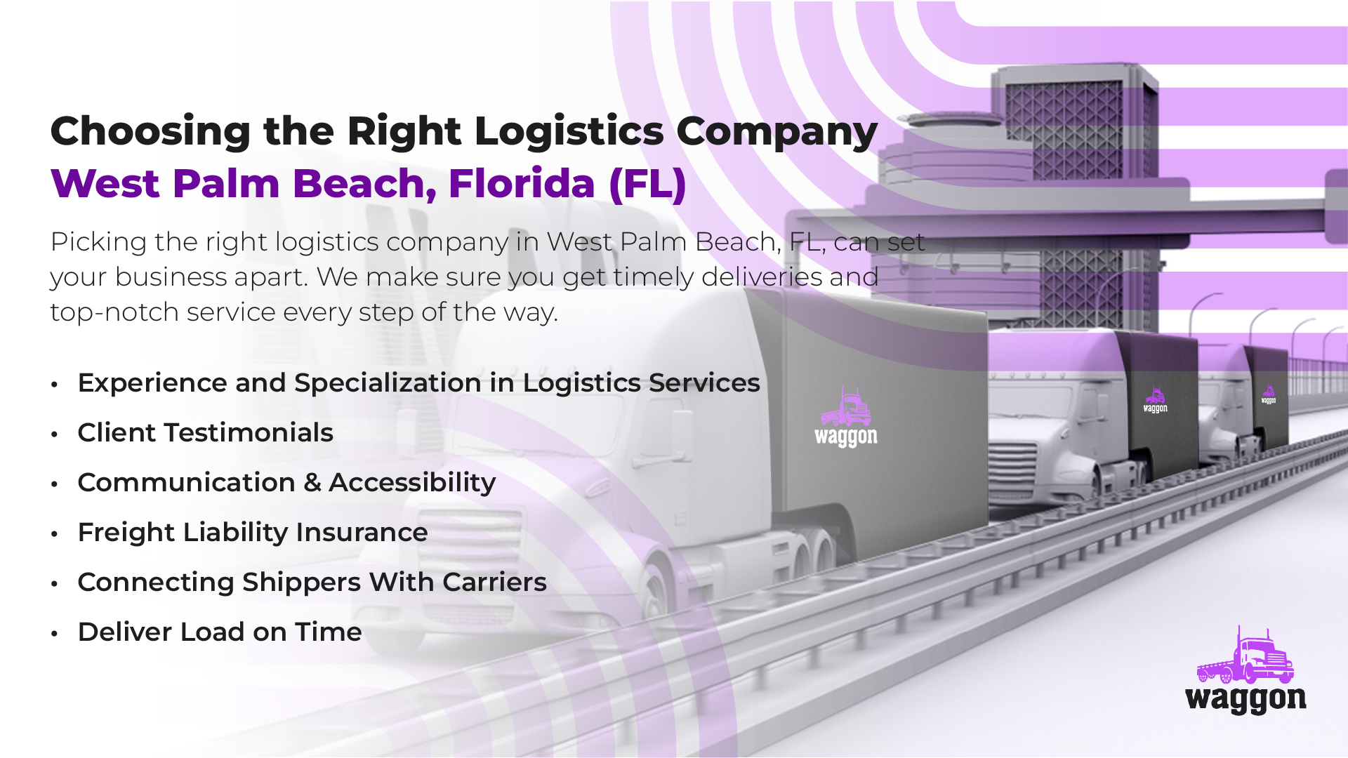 Choosing The Right Logistics Company in West Palm Beach, Florida (FL)