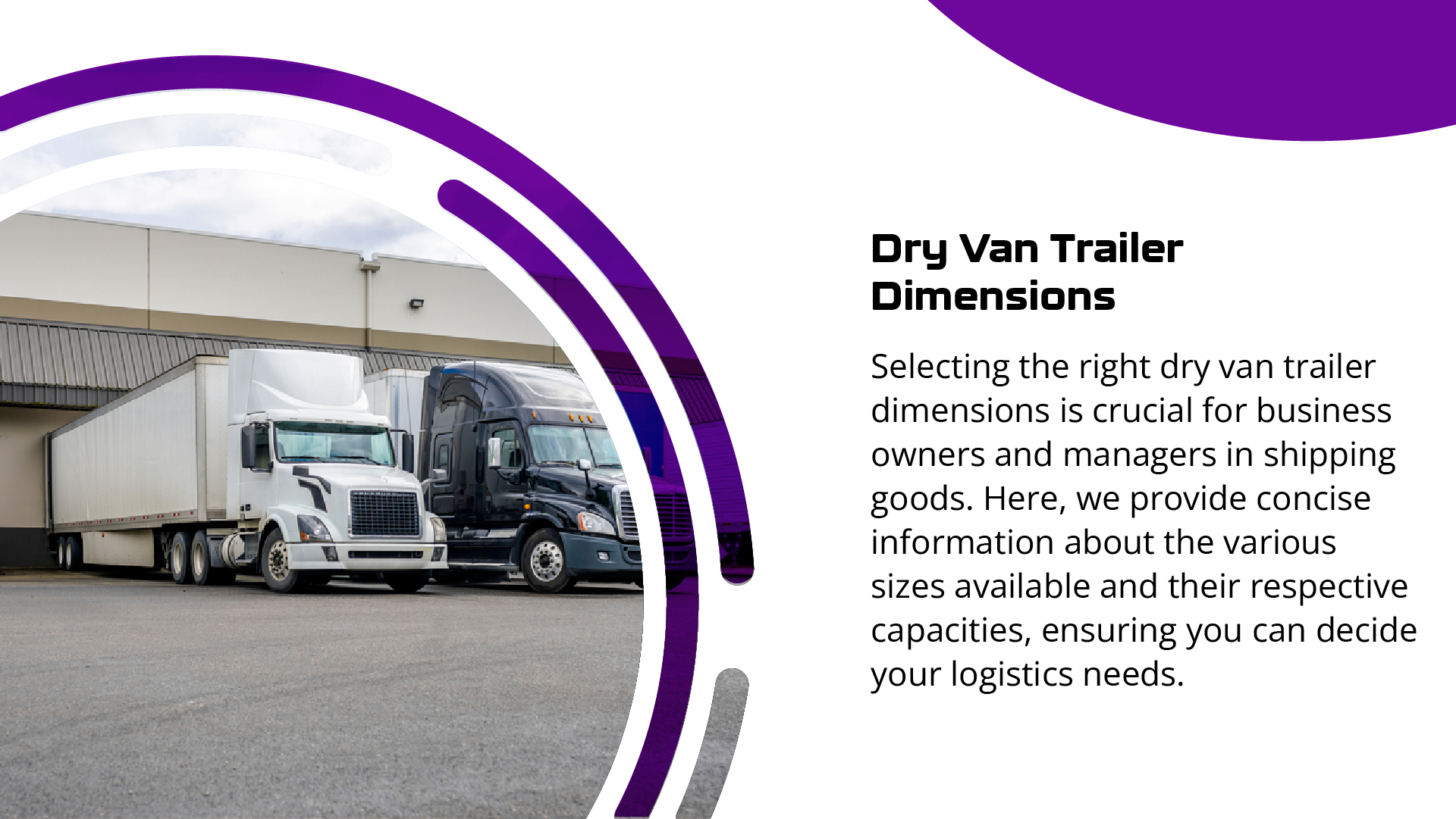 Dry Van Logistics: Key Benefits and Their Role 