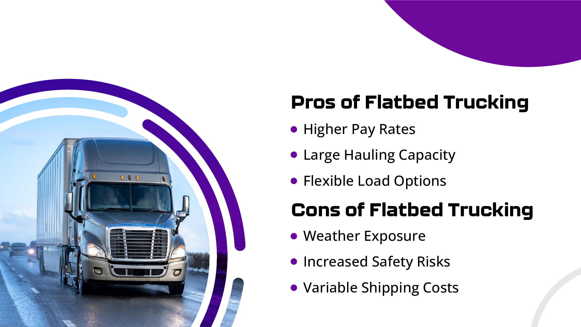 Dry Van vs Flatbed: Which is Right for Your Business?