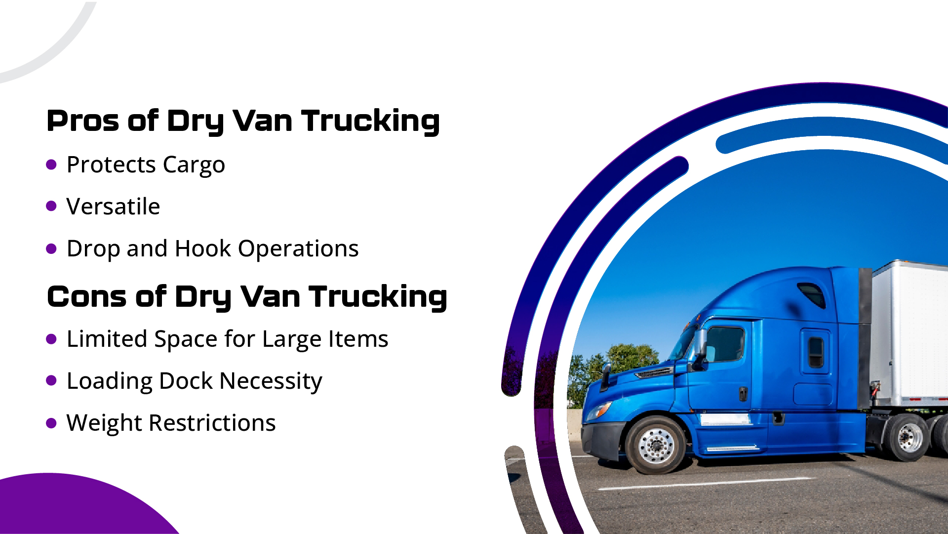 Dry Van vs Flatbed: Which is Right for Your Business?